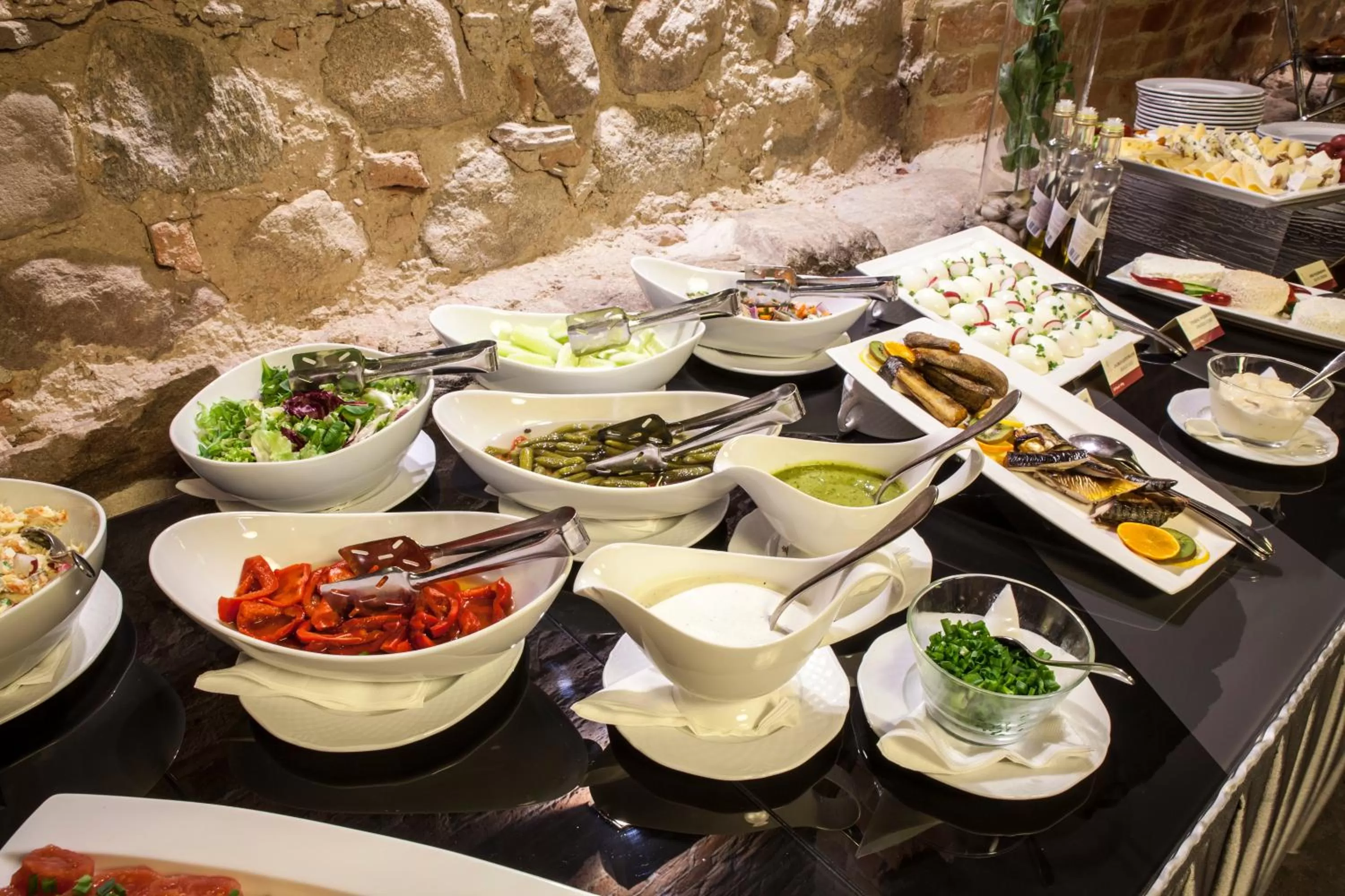 Buffet breakfast in Hotel Krasicki