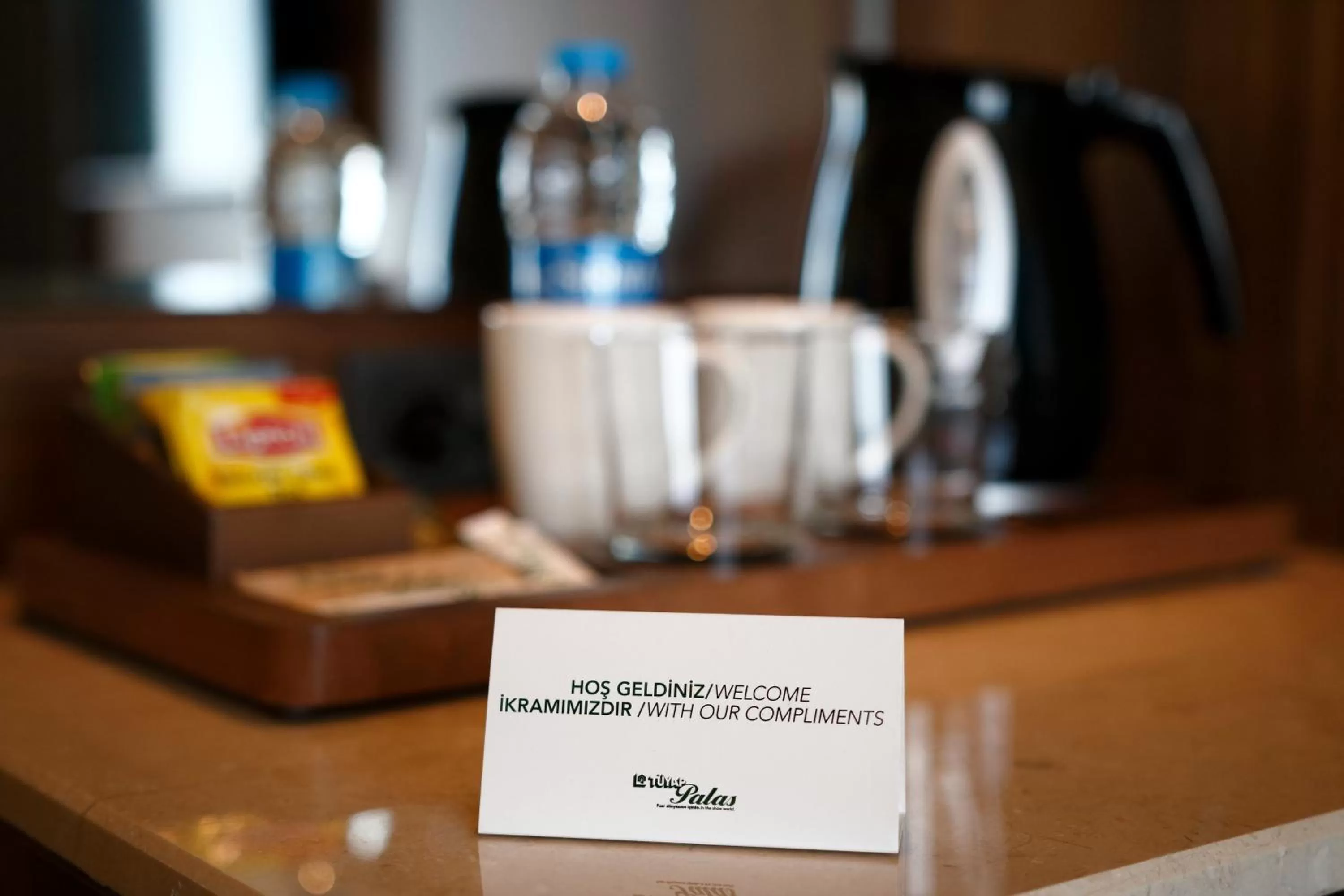 Non alcoholic drinks in Tuyap Palas