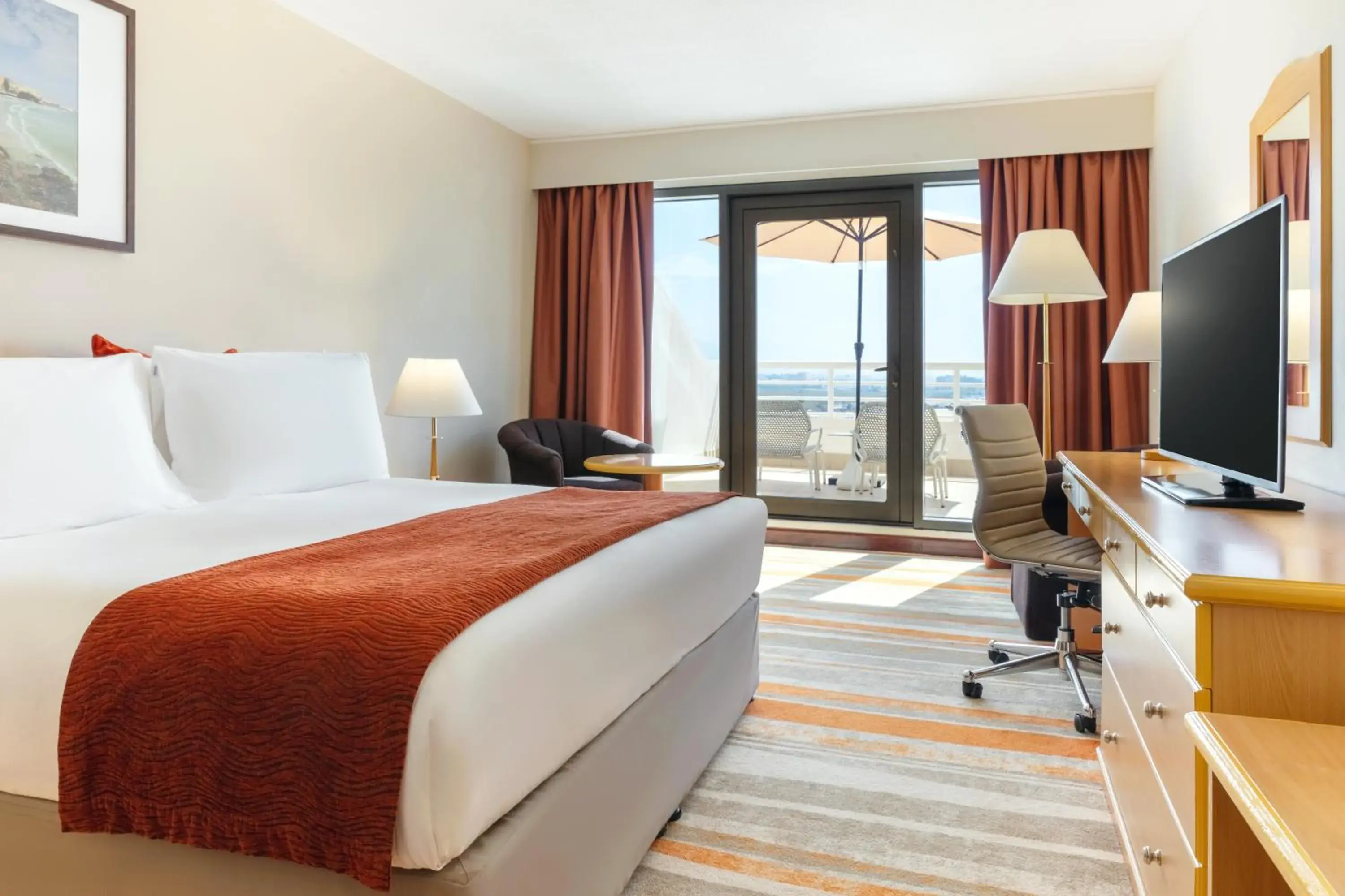 Bedroom, Bed in Crowne Plaza Muscat by IHG Bedroom, Bed in Crowne Plaza Muscat by IHG