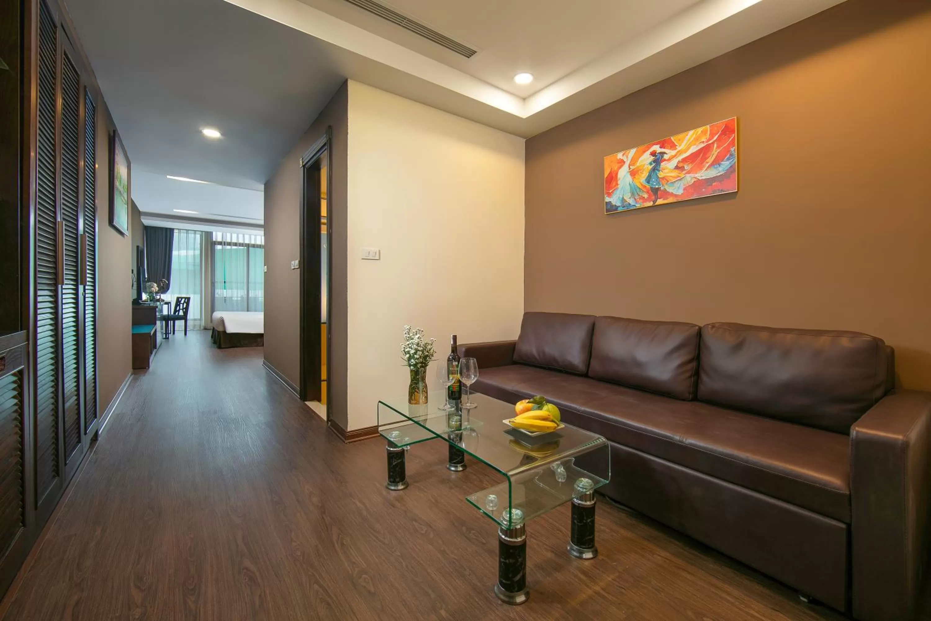 Seating Area in Blubiz Hotel