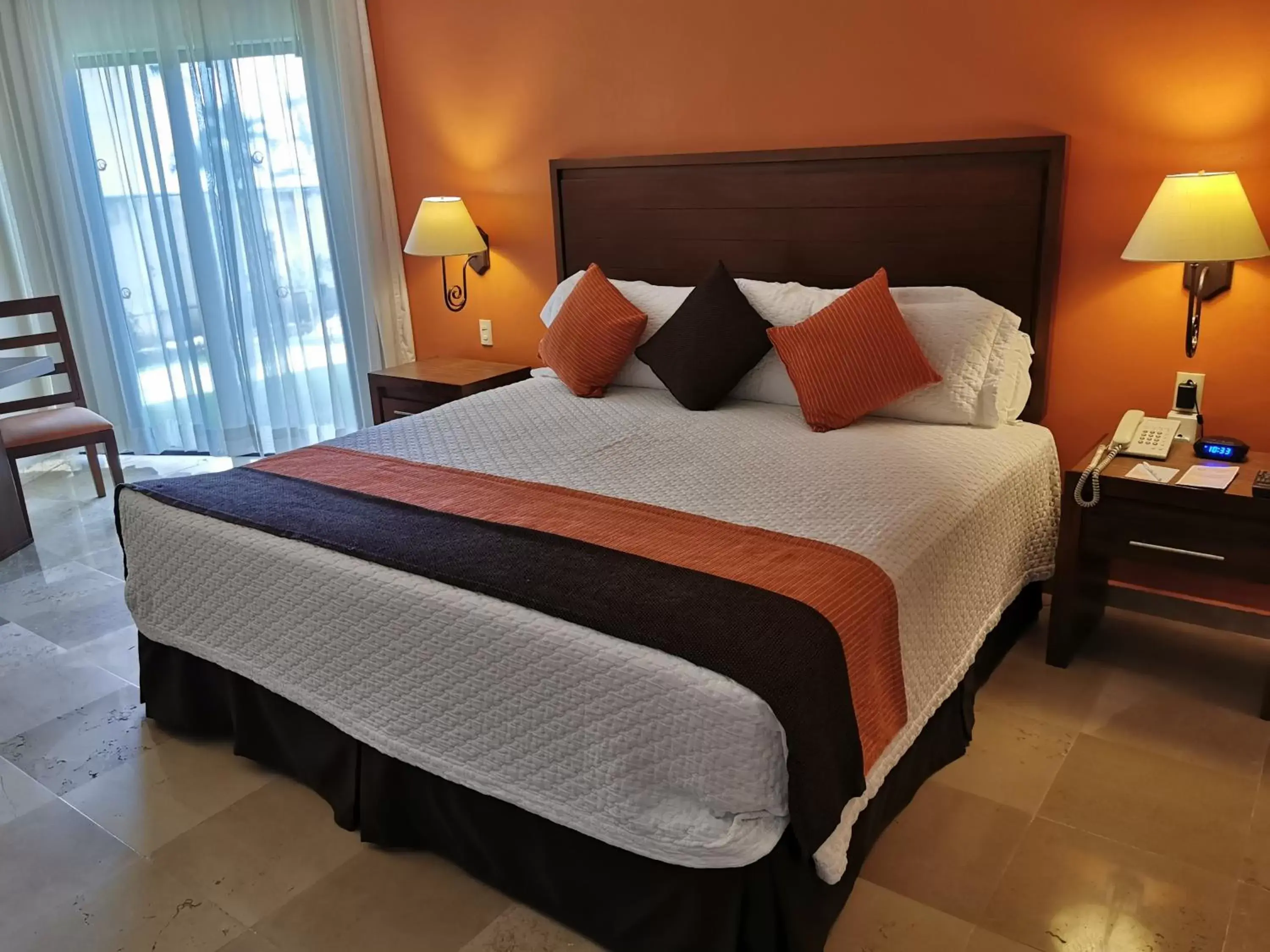Bed in Canto del Sol Puerto Vallarta All Inclusive