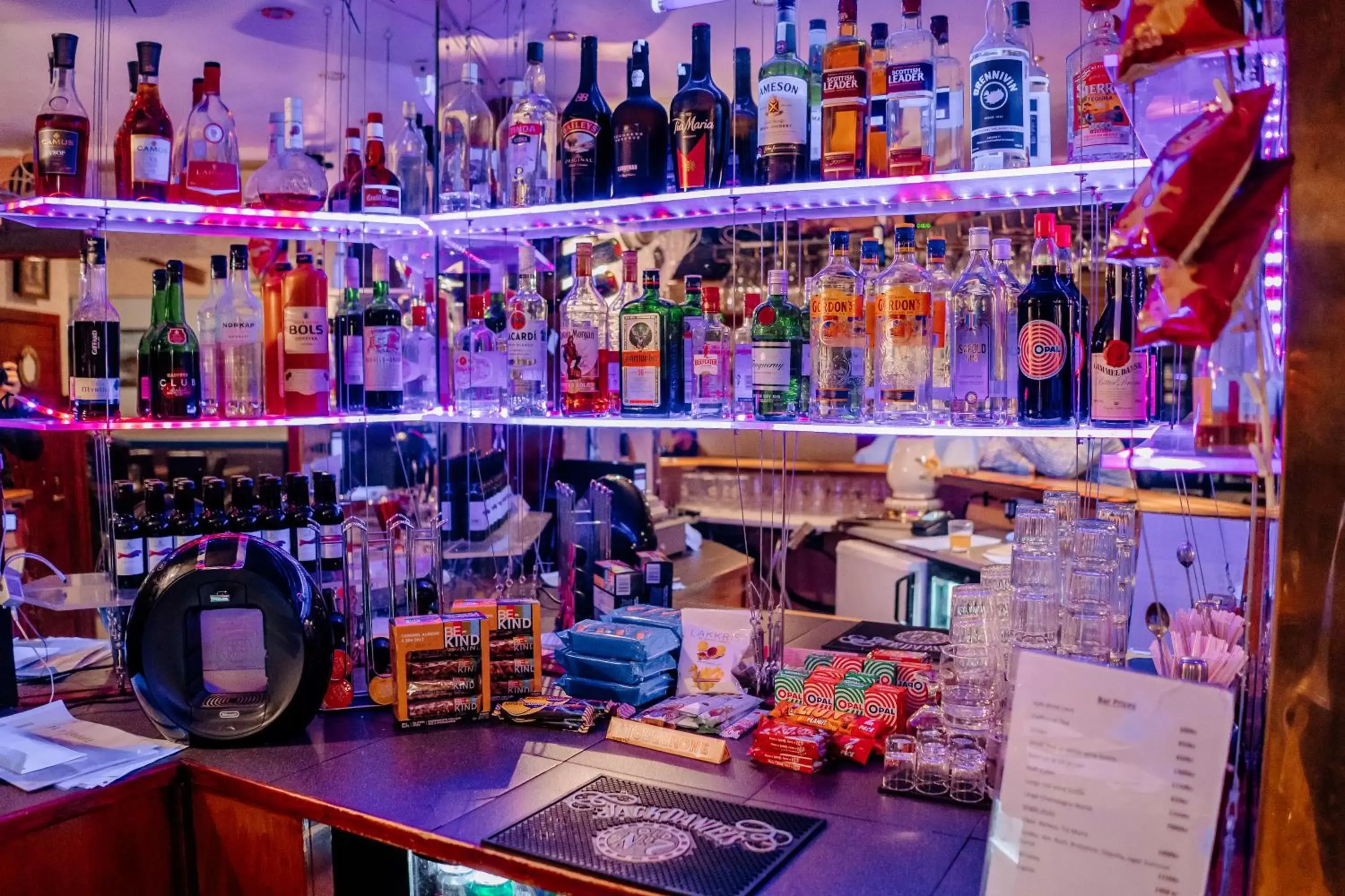 Lounge or bar in Hotel Laxnes Lounge or bar in Hotel Laxnes