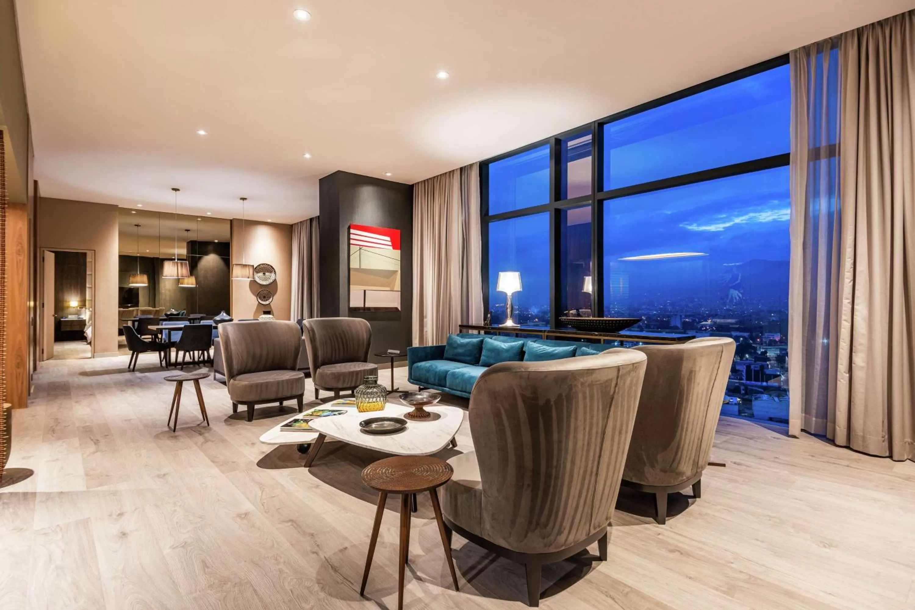 Living room in Hilton Bogota Corferias
