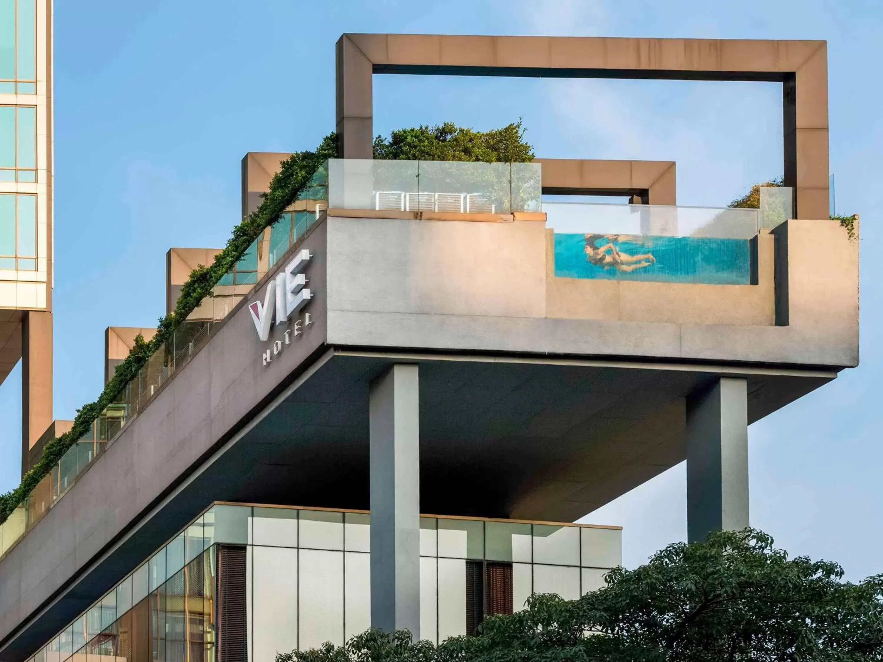 Pool view, Property Building in VIE Hotel Bangkok, MGallery
