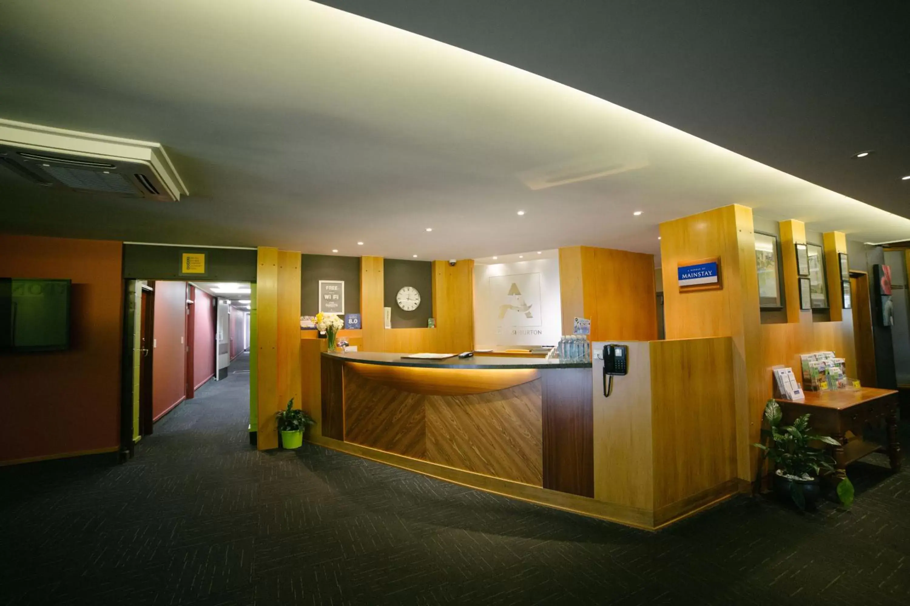 Lobby or reception in Hotel Ashburton Lobby or reception in Hotel Ashburton
