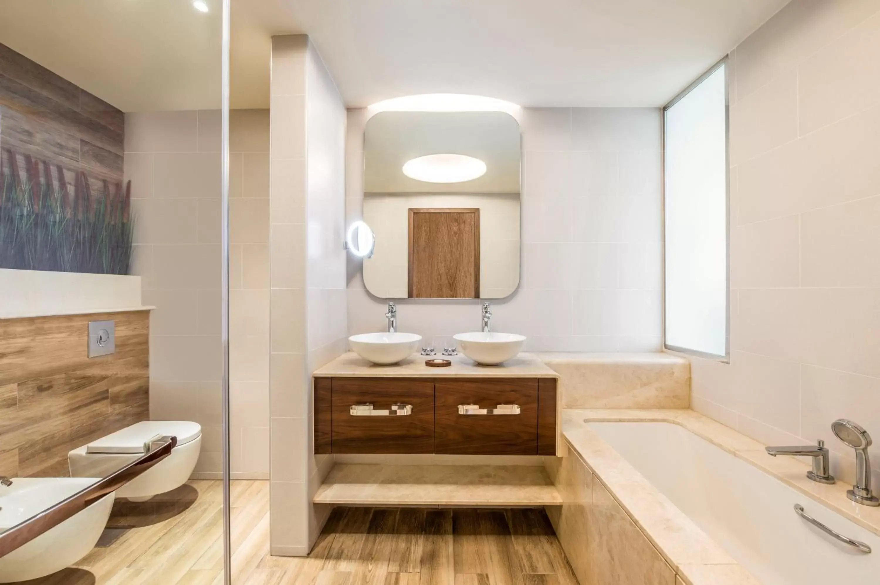 Shower, Bathroom in The Retreat Palm Dubai MGallery by Sofitel