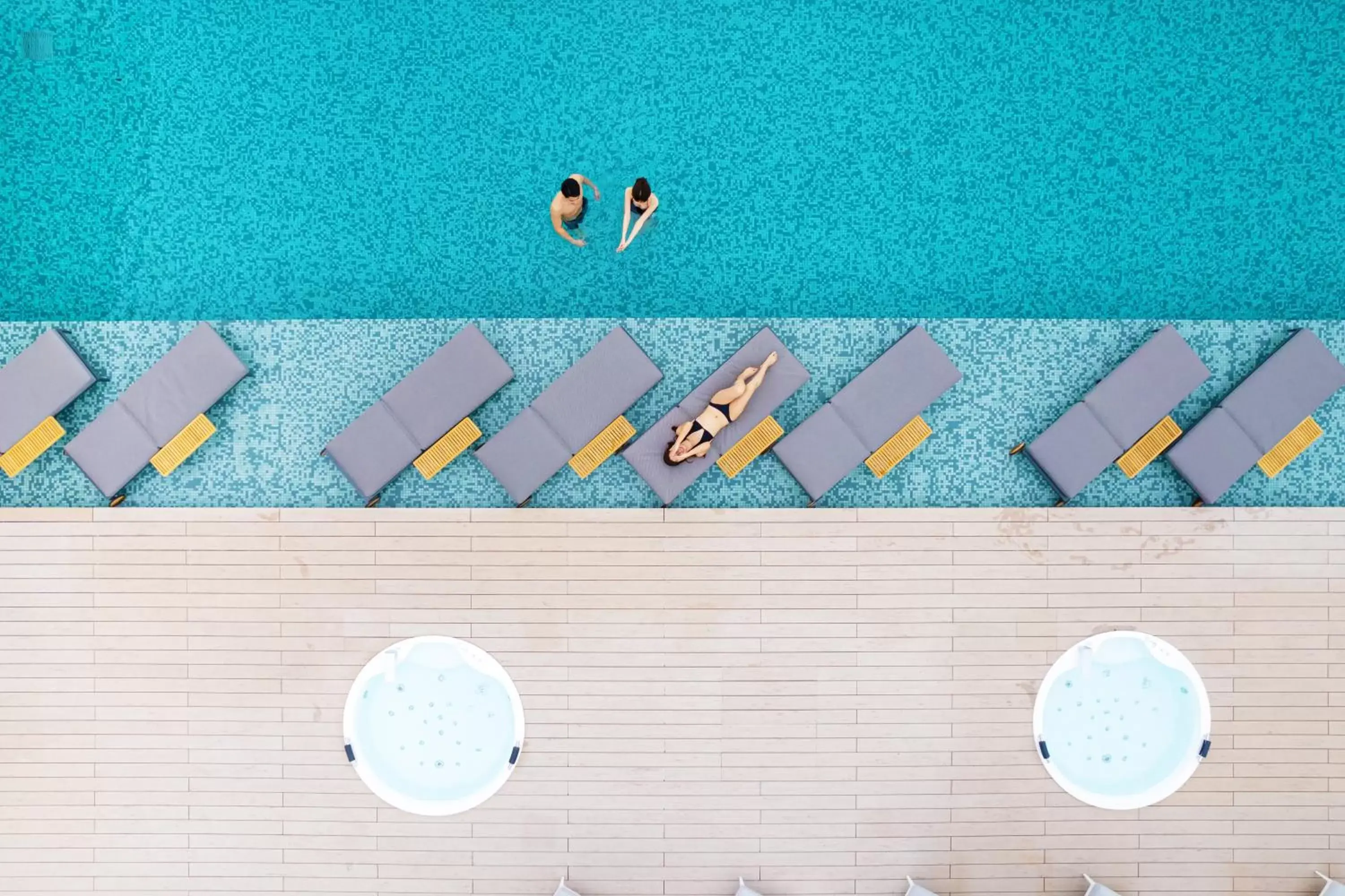 Swimming pool in Garden Terrace Nagasaki Hotel & Resort