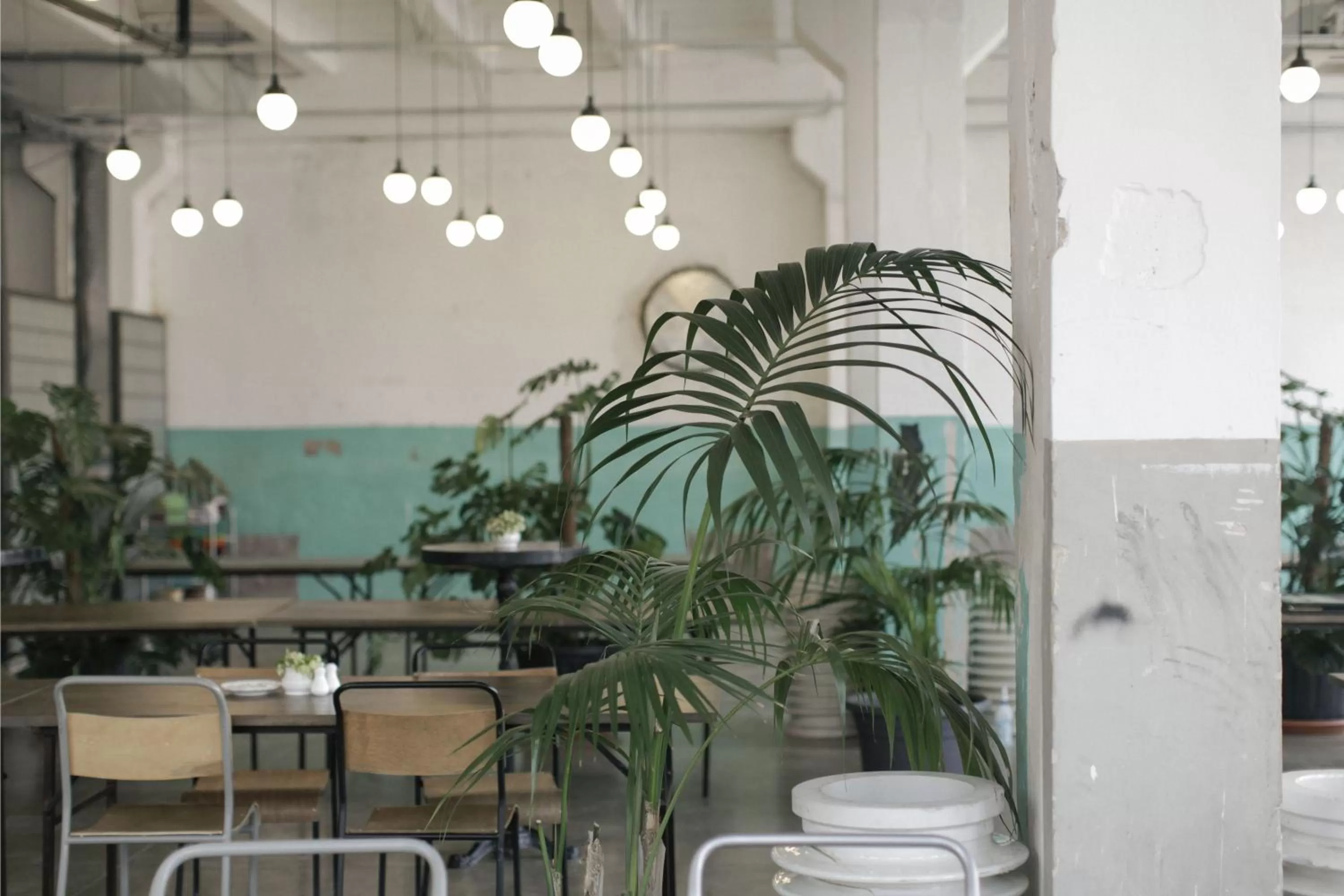 Restaurant/places to eat in Fabrika Hostel & Suites