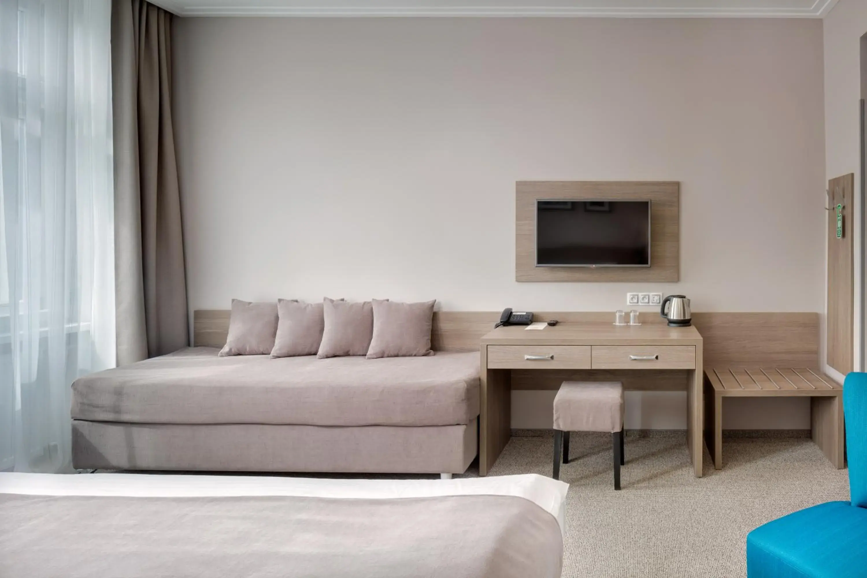 TV and multimedia, Seating Area in Hotel Florenc