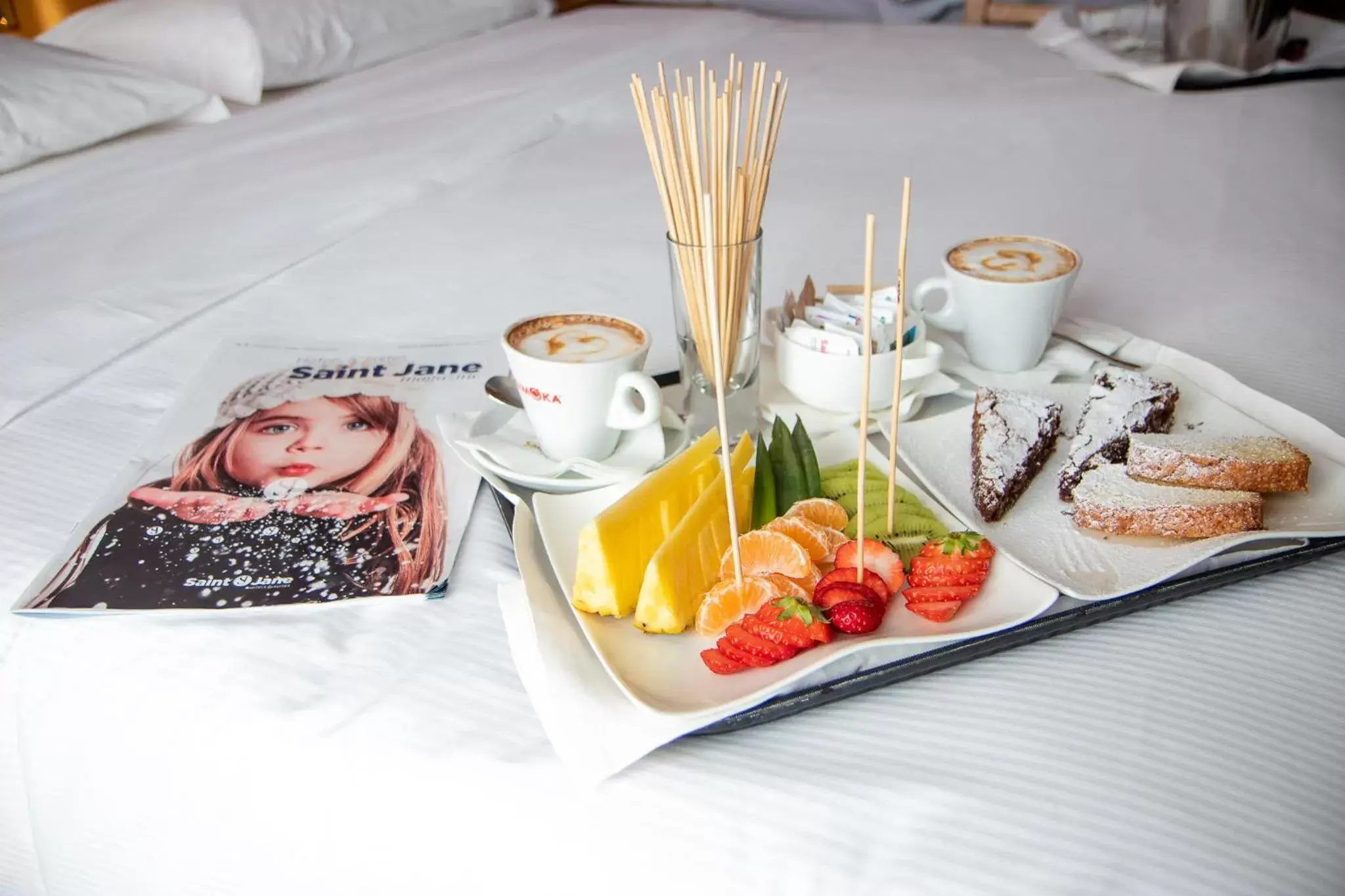 Food and drinks, Breakfast in Hotel Santanton