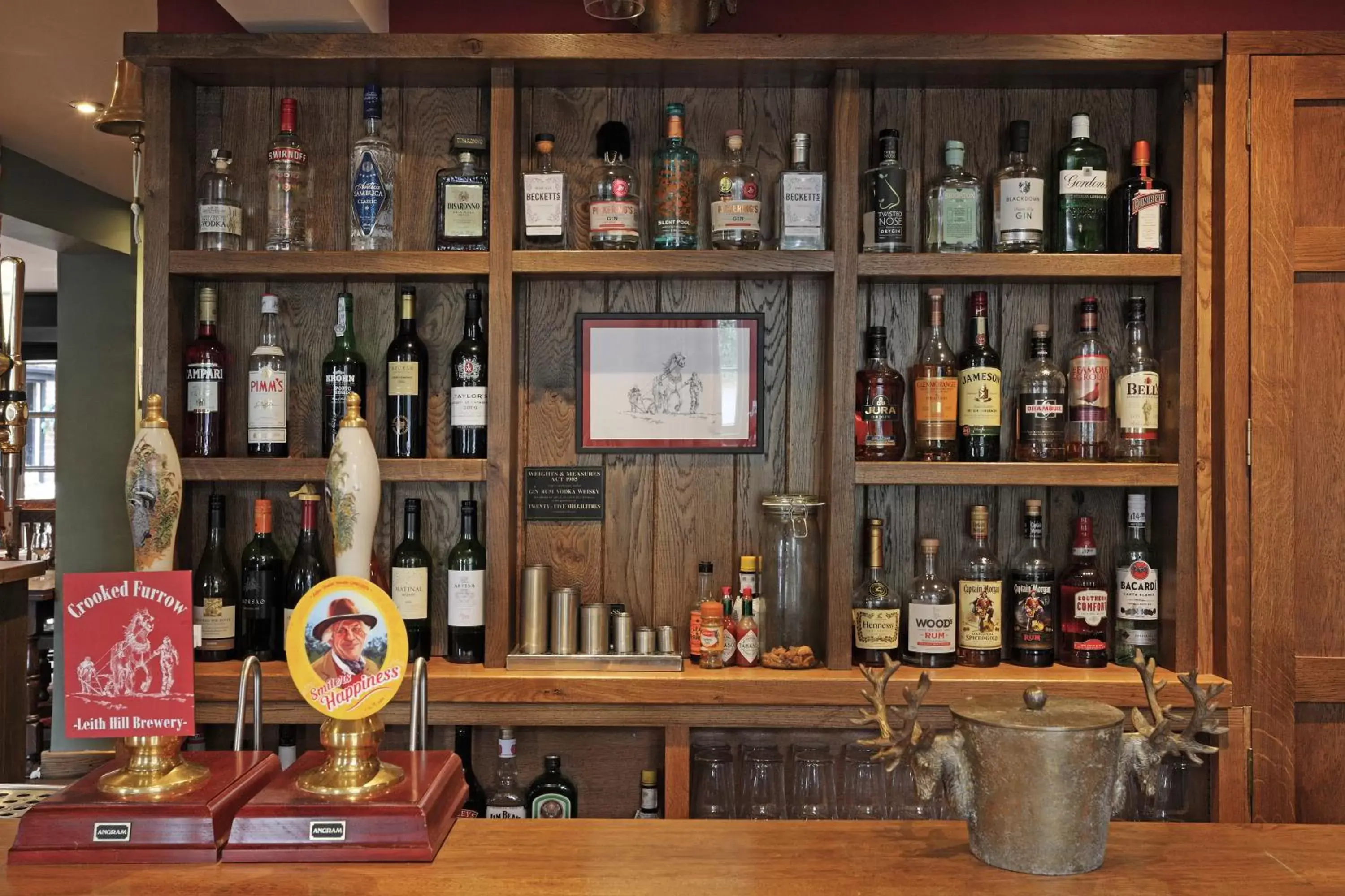 Alcoholic drinks, Lounge/Bar in The Plough Inn