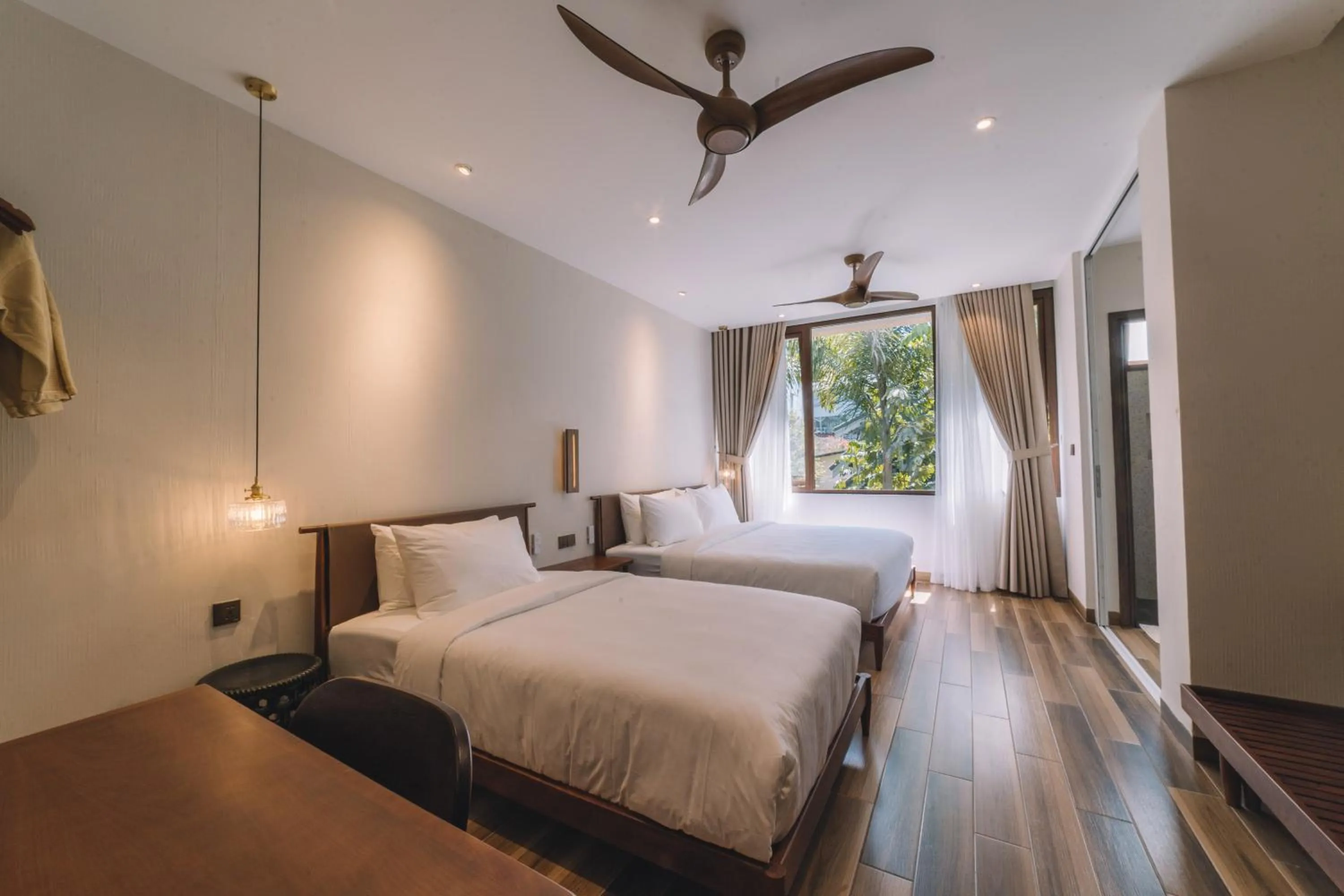 Photo of the whole room, Bed in Zen Valley Dalat