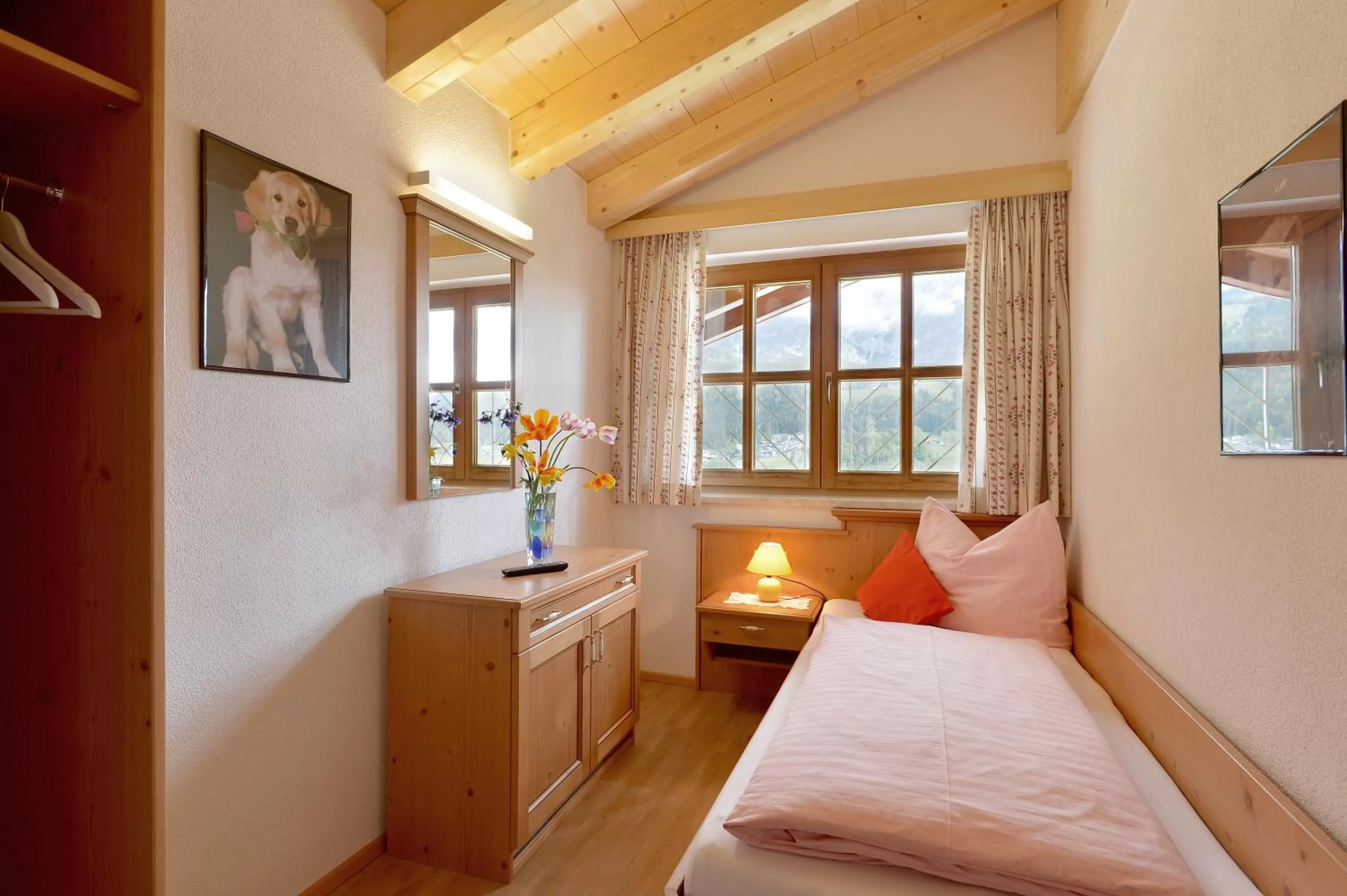 Bed in Apparthotel Tom Sojer