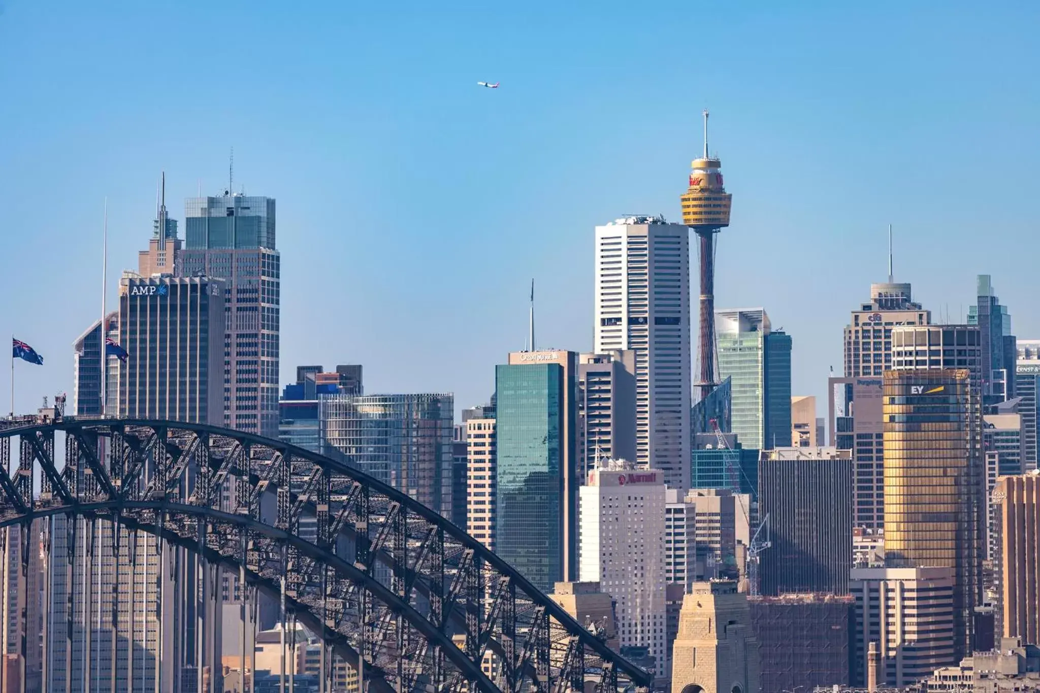 City view in Meriton Suites North Sydney