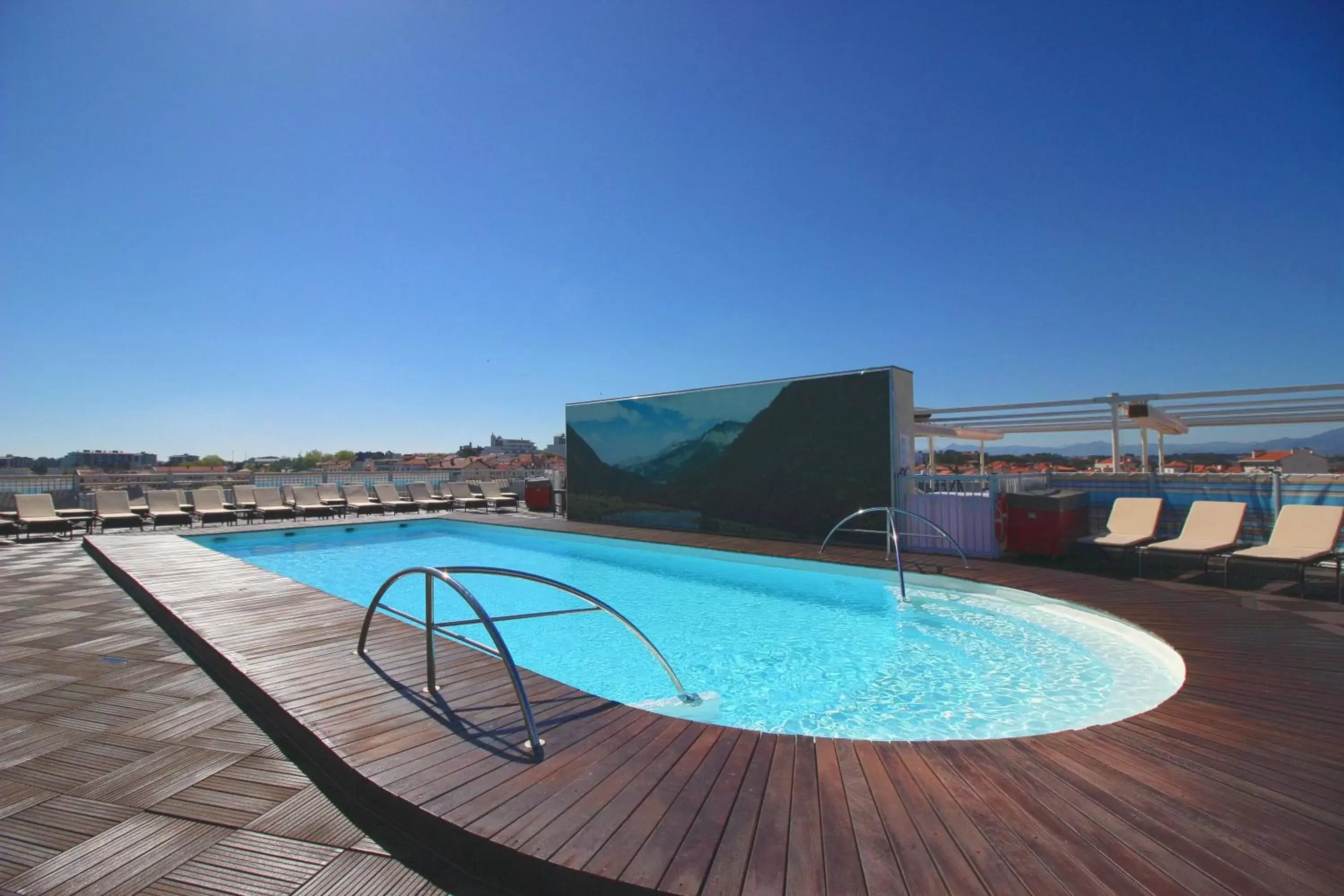 Swimming Pool in Radisson Blu Hotel Biarritz