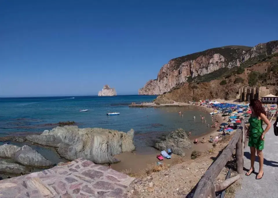 Beach in B&B Quintino Sella