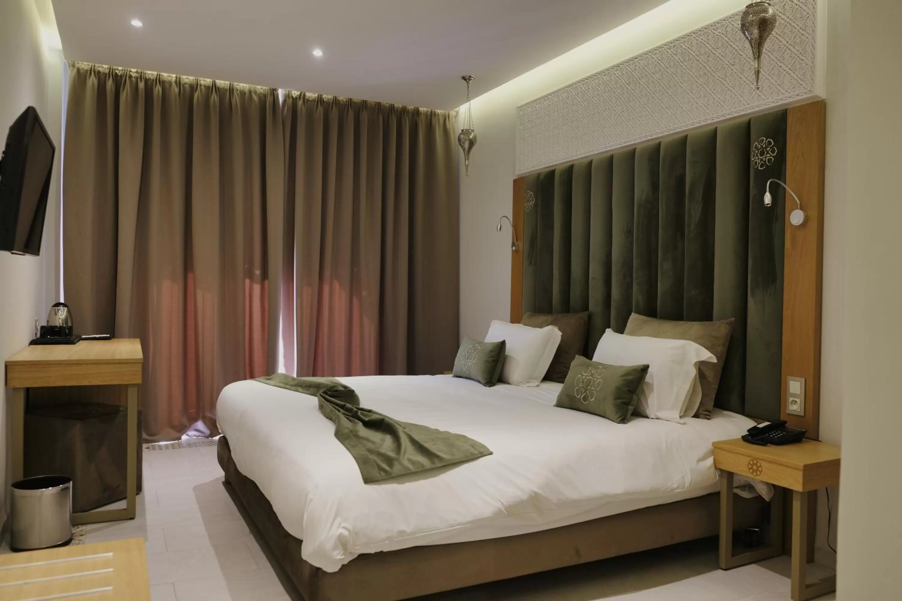 Bed in Diwane Hotel & Spa Marrakech