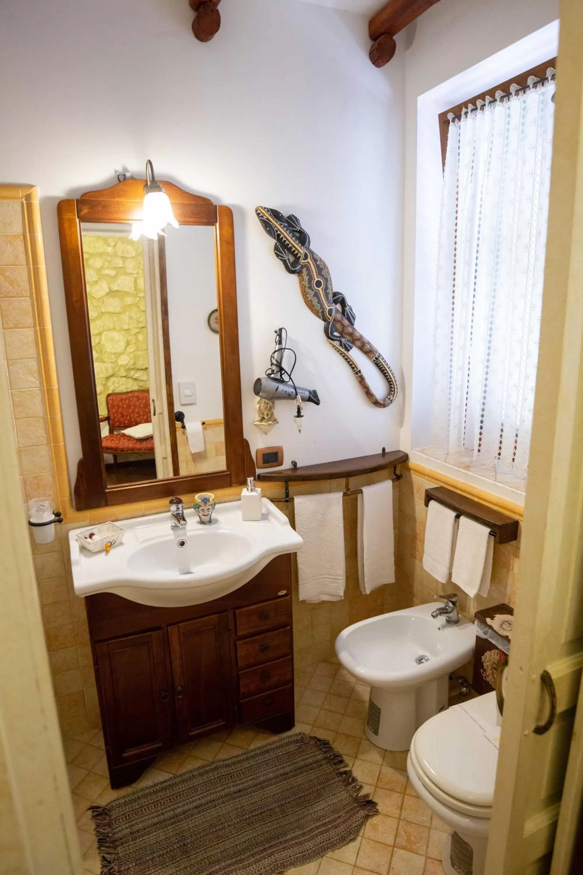 Bathroom in La Casa In Pietra