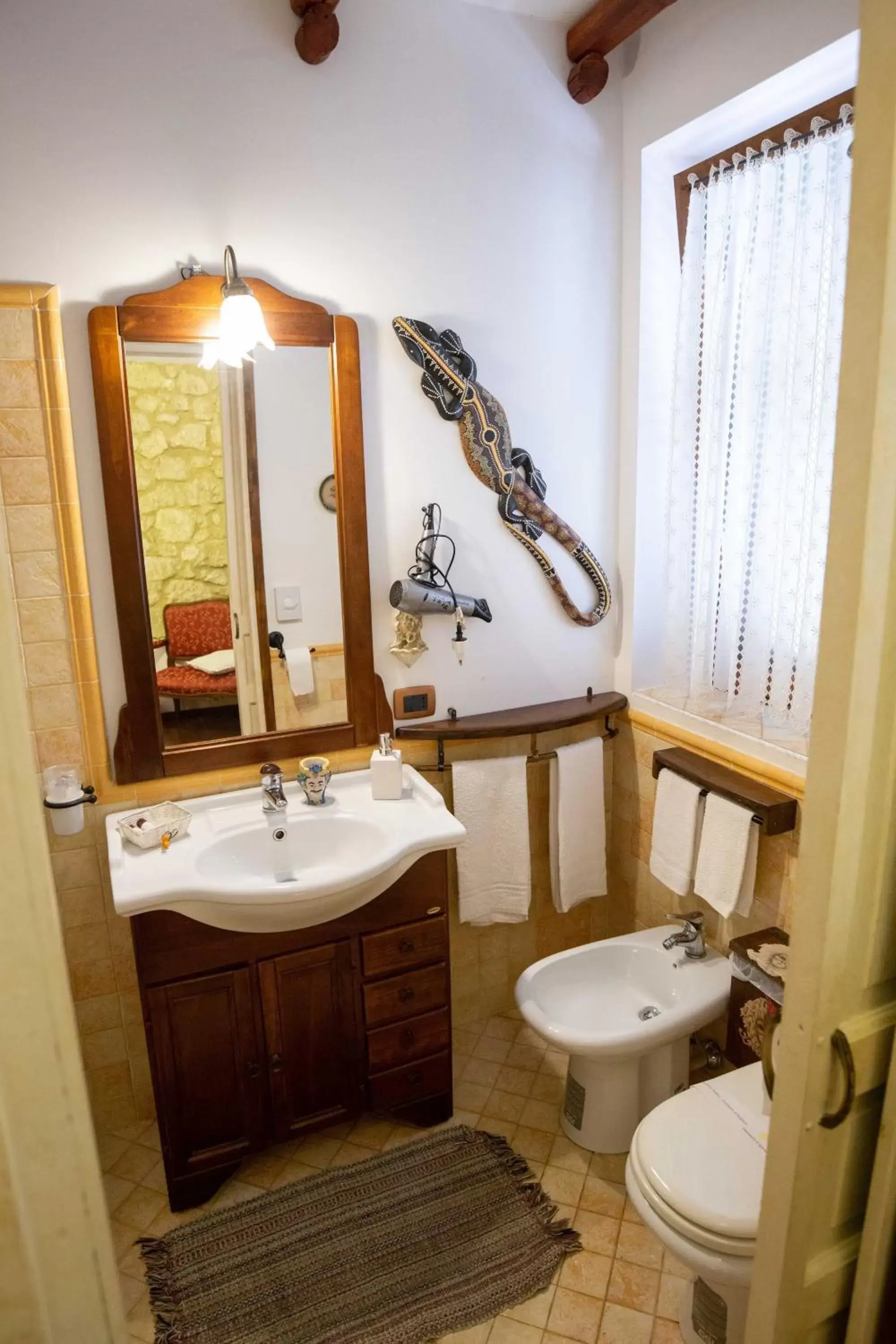 Bathroom in La Casa In Pietra