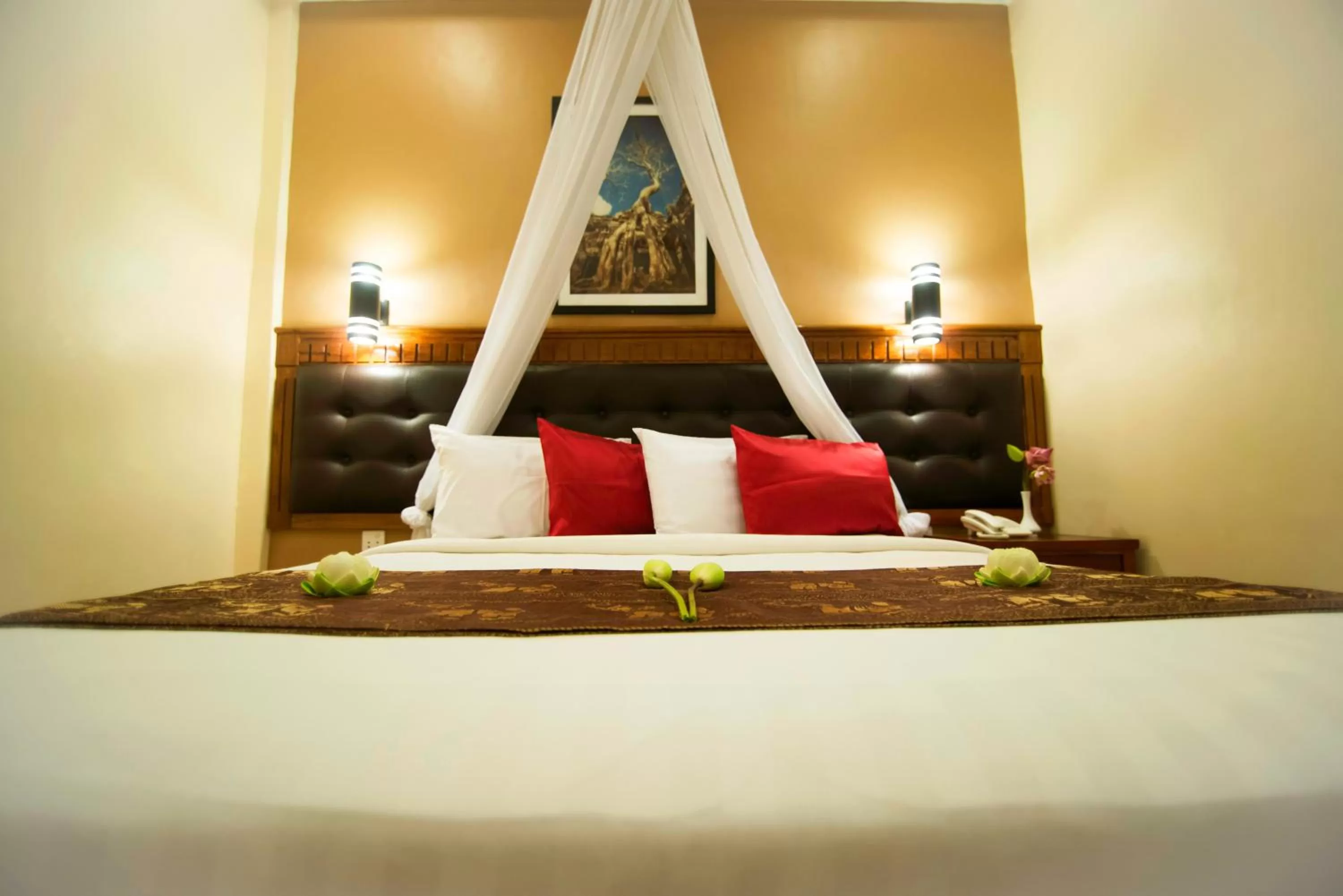 Bedroom, Bed in Reaksmey Chanreas Hotel