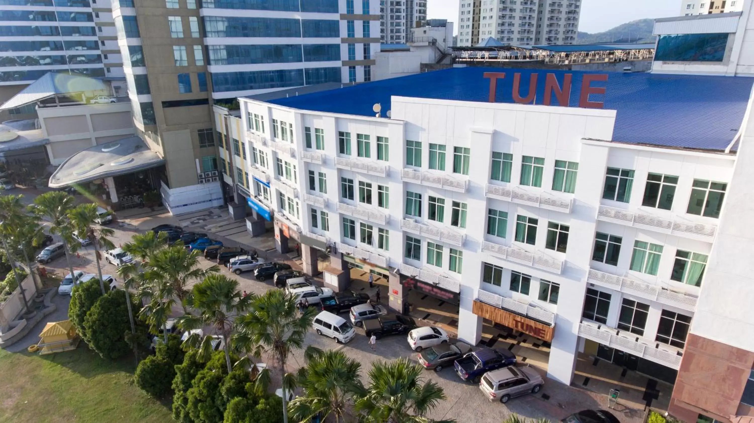 Property building, Bird's-eye View in Tune Hotel - 1Borneo Kota Kinabalu