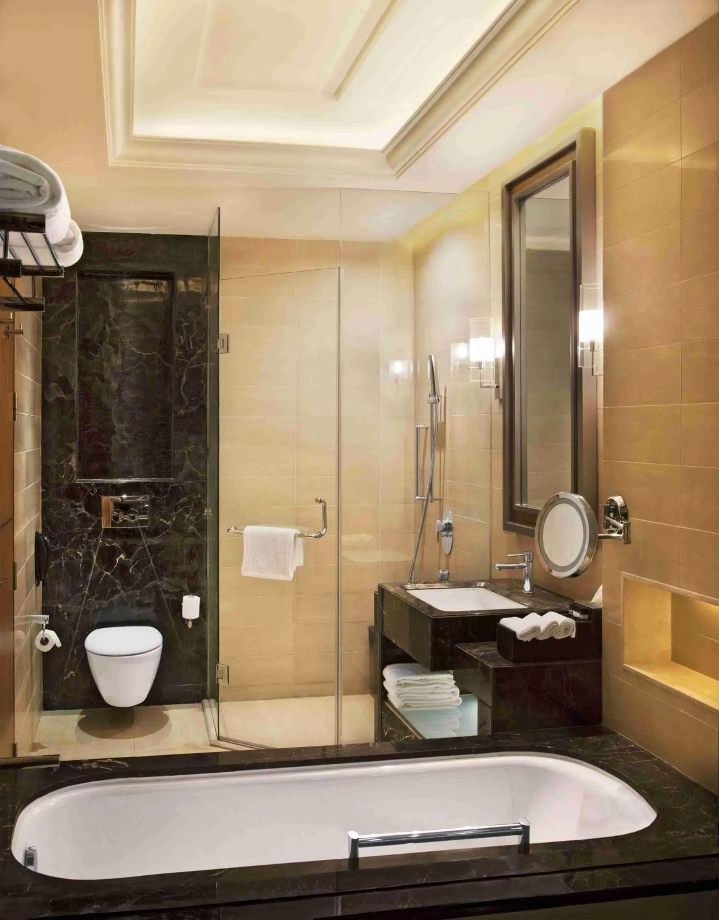 Shower in Crowne Plaza New Delhi Mayur Vihar Noida by IHG