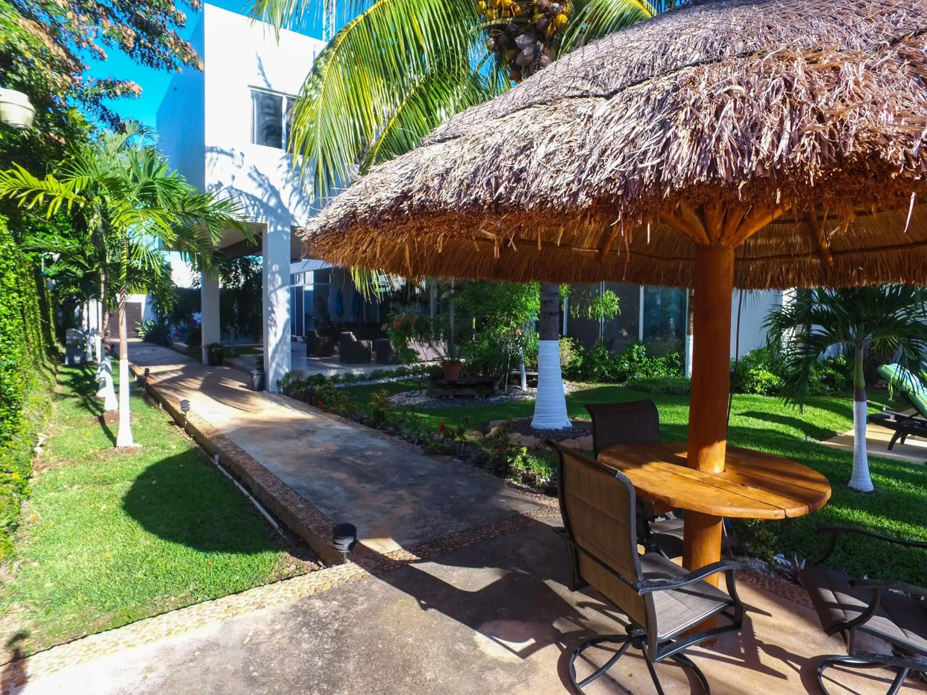 Patio in Casa Xcanatun