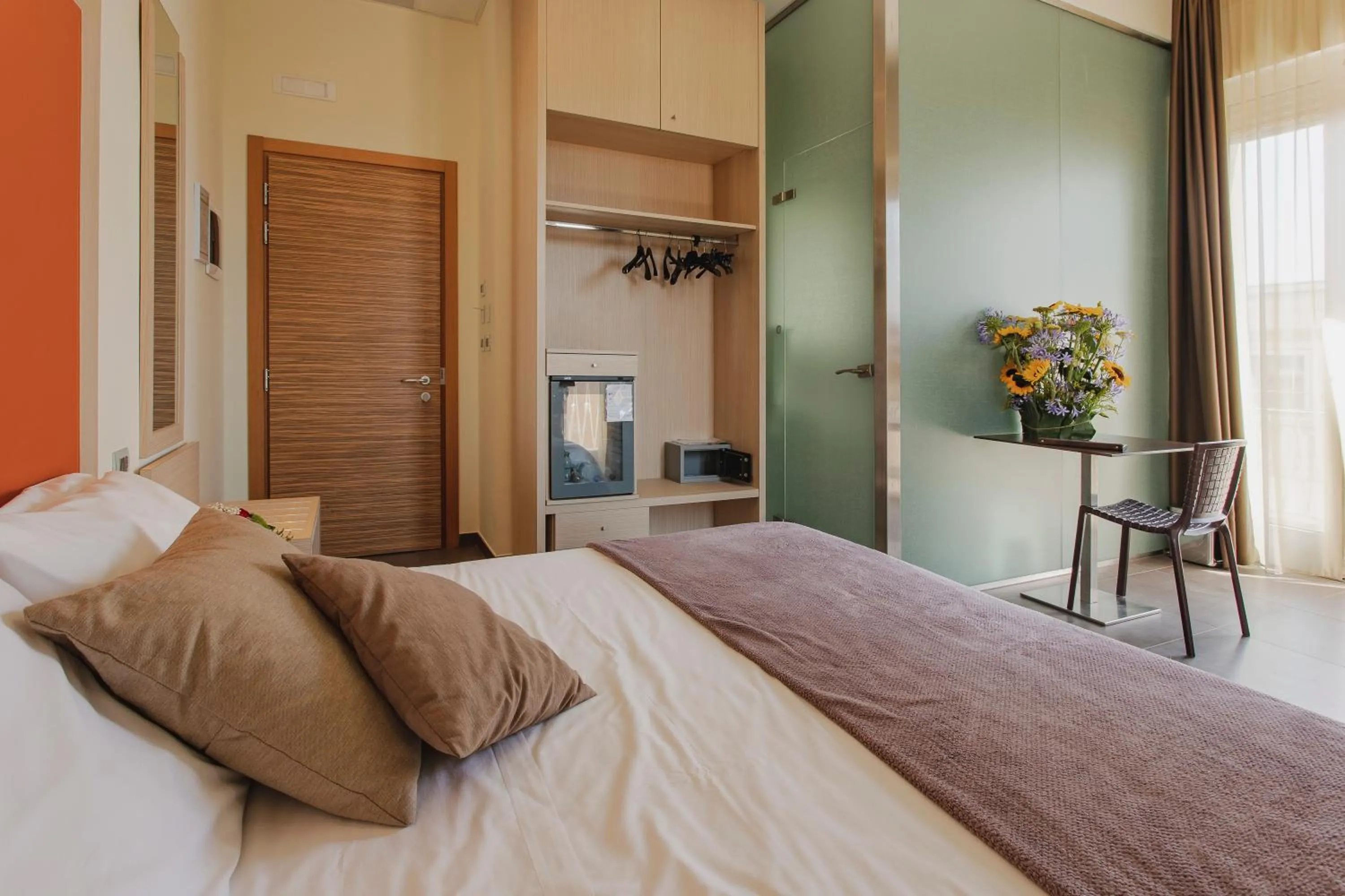 Bed in Hotel 33 Baroni