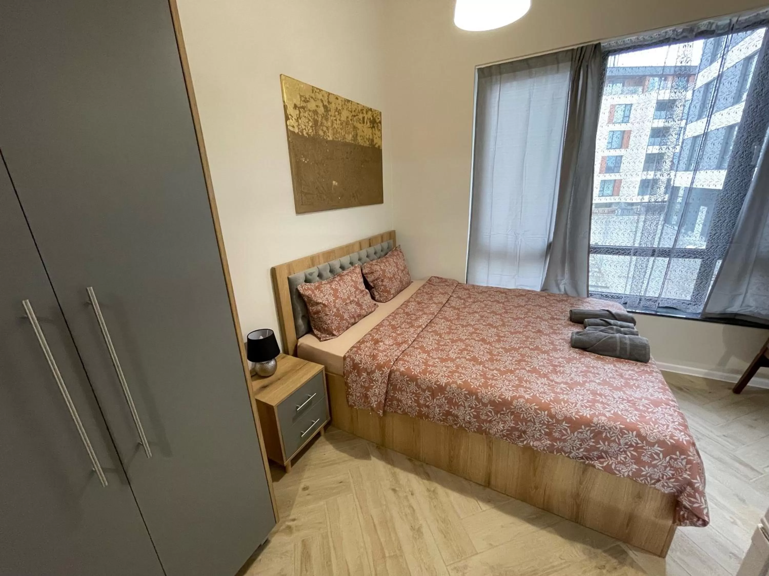 Bed in WOW Apartments