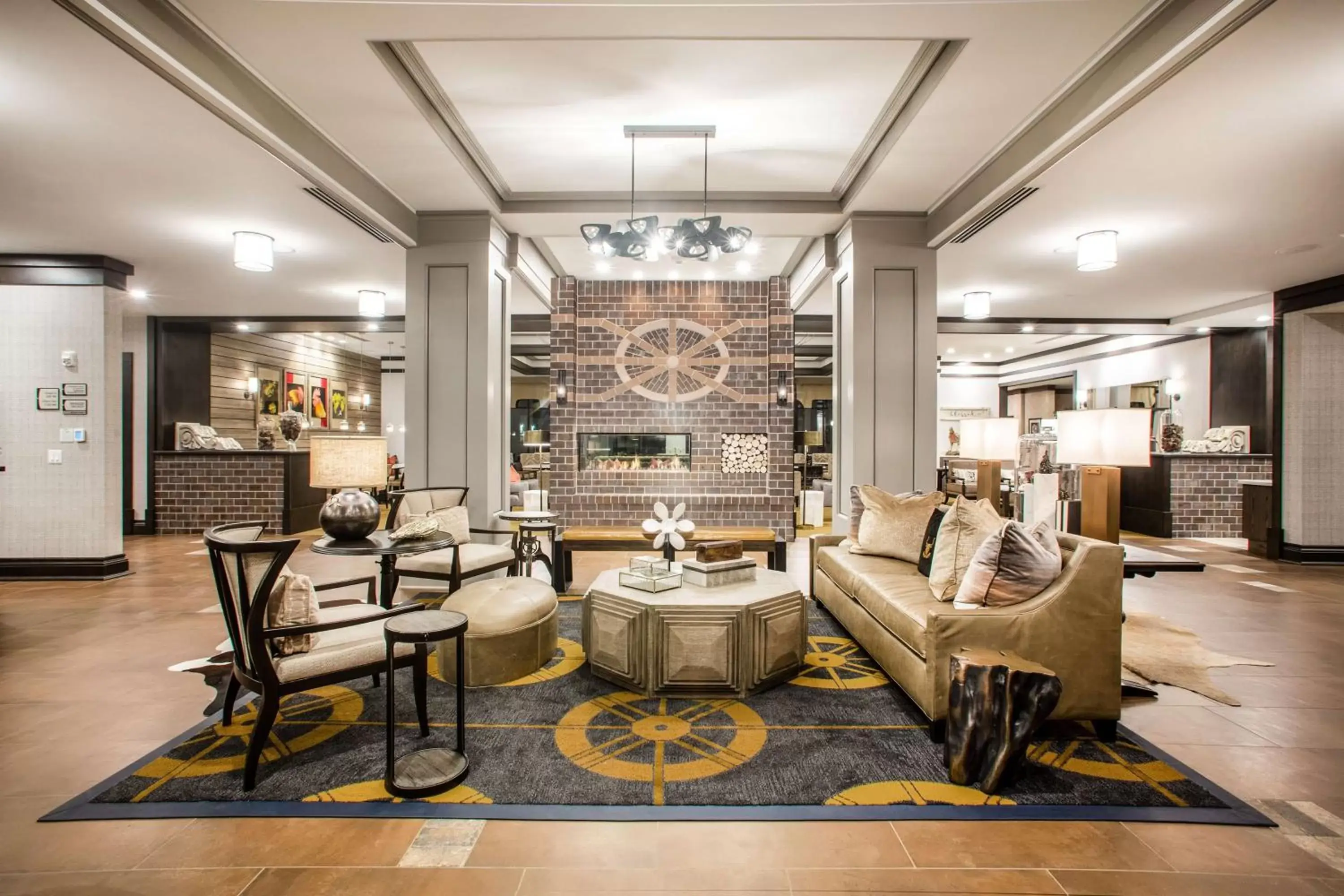 Lobby or reception in Homewood Suites By Hilton Salina/Downtown, Ks Lobby or reception in Homewood Suites By Hilton Salina/Downtown, Ks