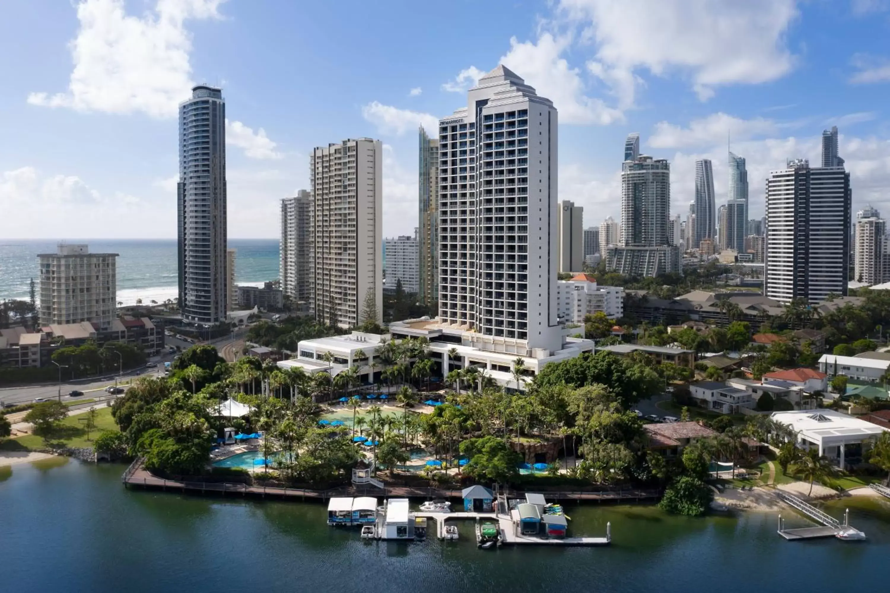 Property building in JW Marriott Gold Coast Resort & Spa