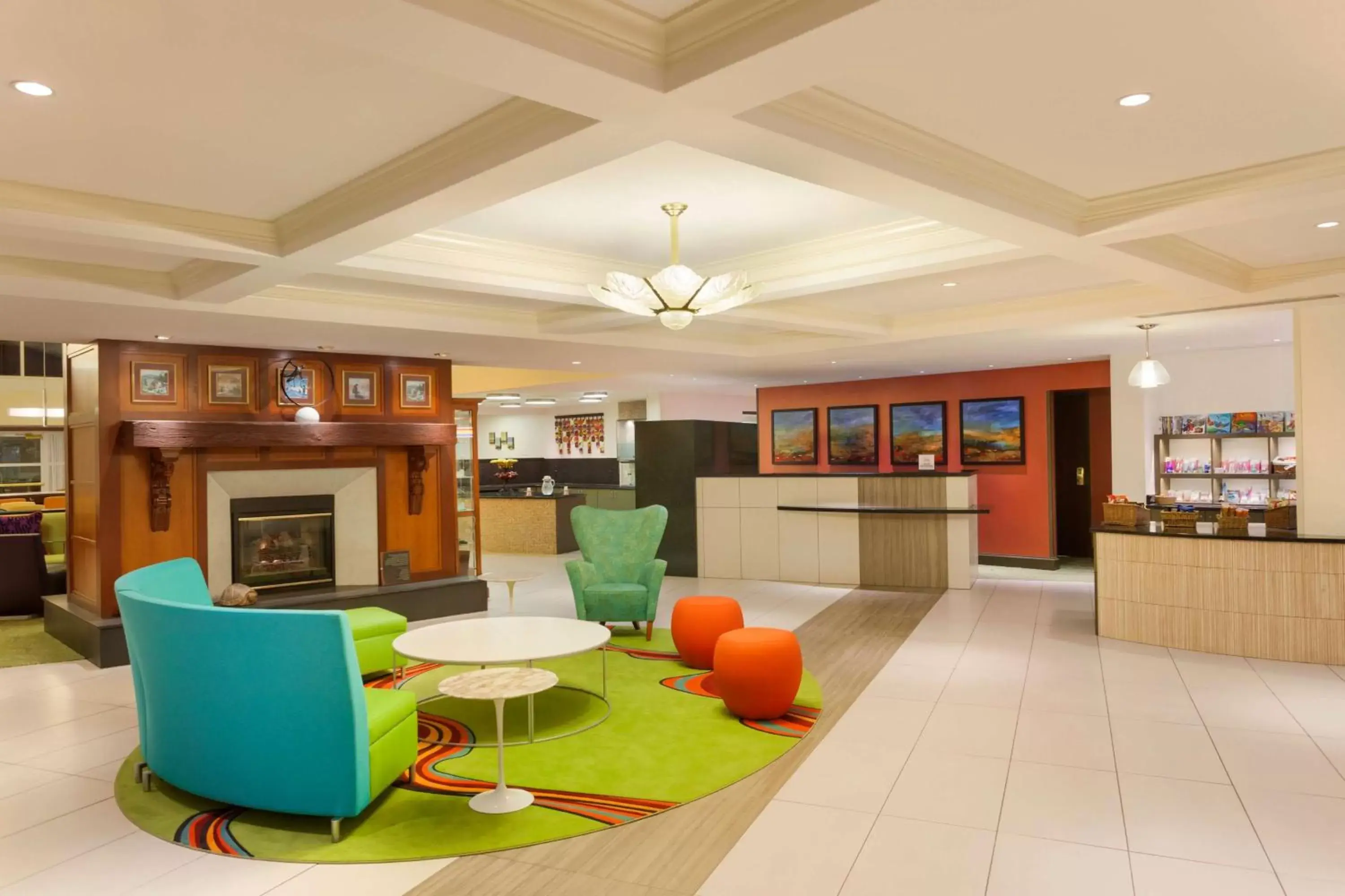 Lobby or reception in Homewood Suites by Hilton Reading-Wyomissing