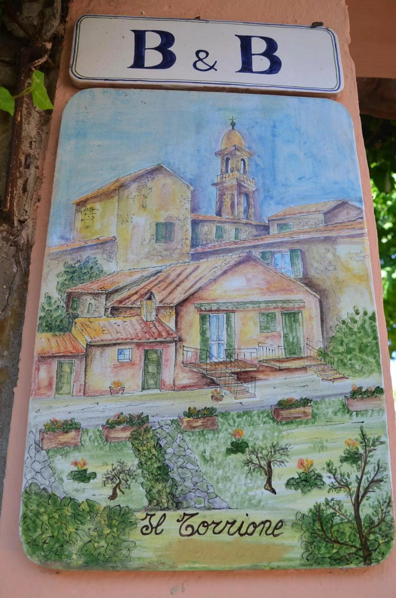 Decorative detail in Il Torrione