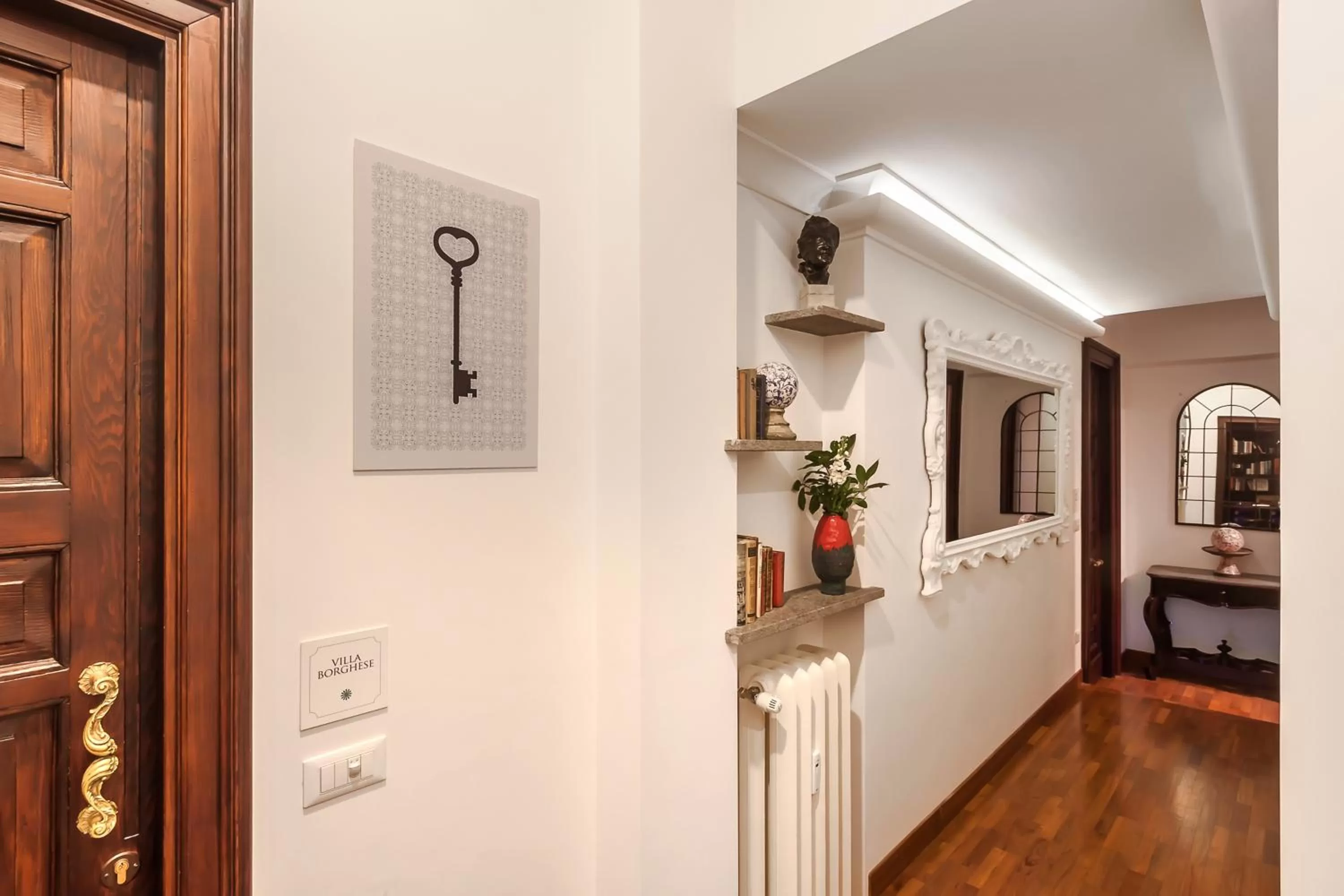 Lobby or reception in Residenza Romana