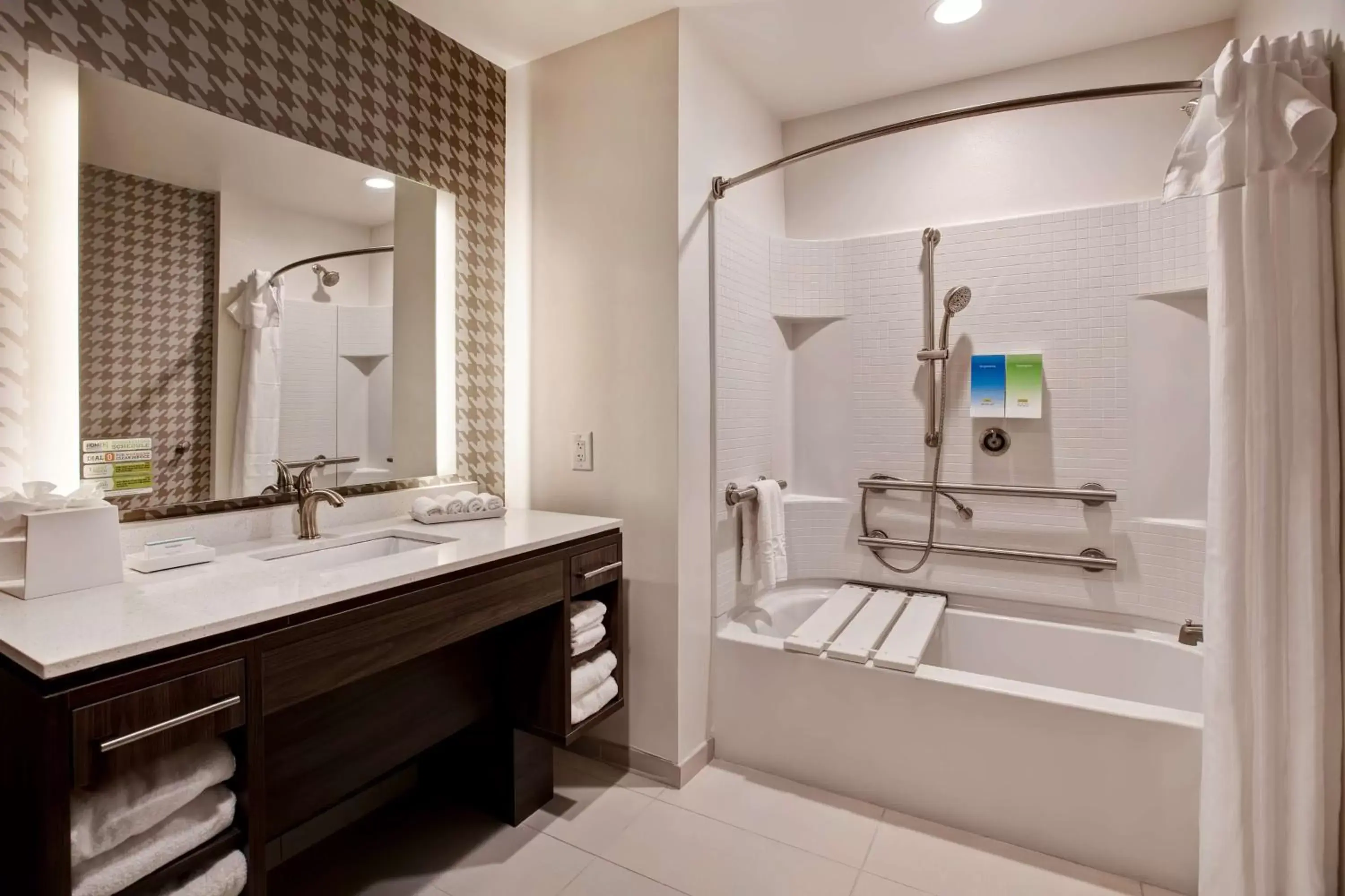 Bathroom in Home2 Suites By Hilton Charlotte Northlake