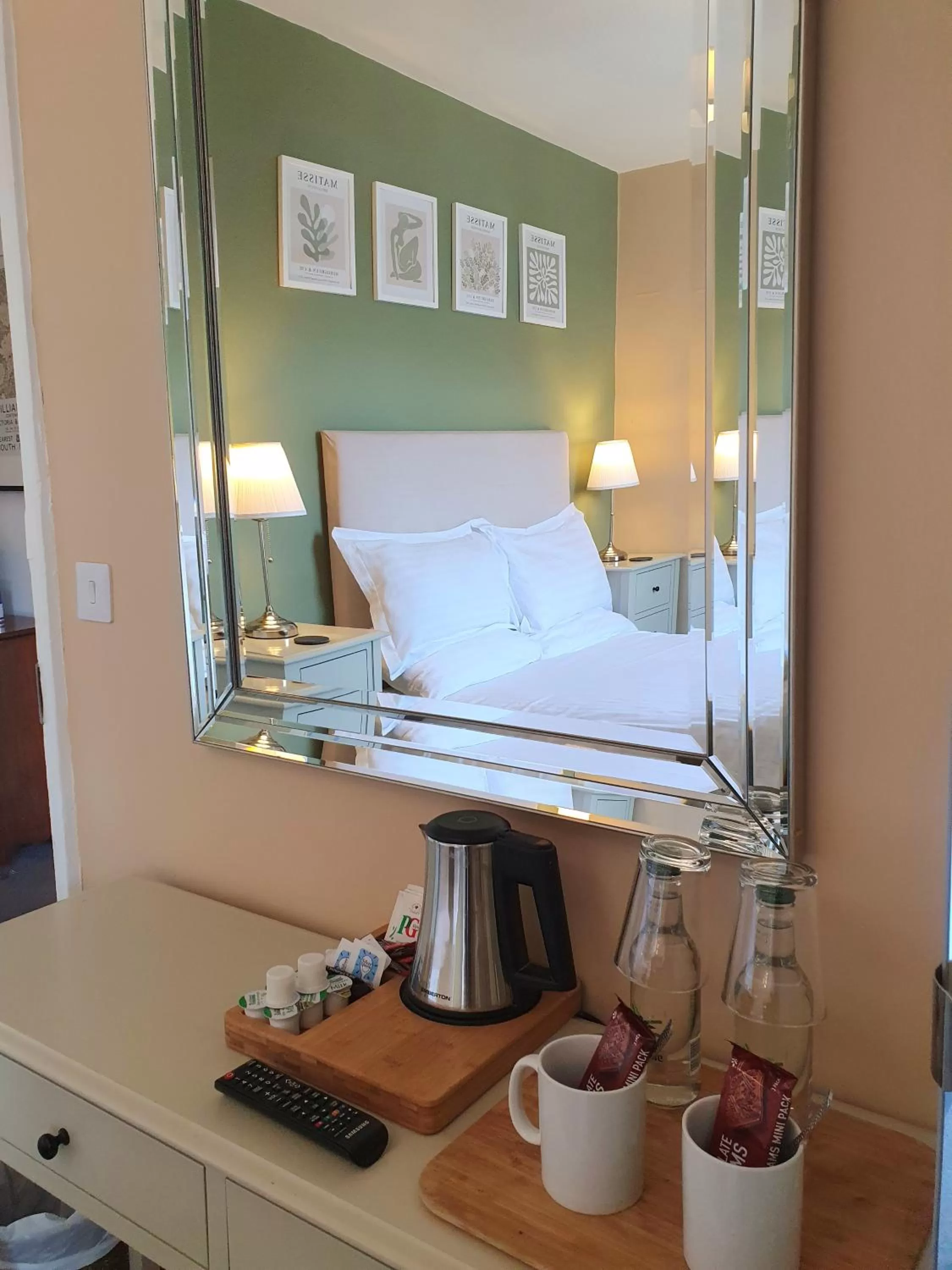 Coffee/tea facilities, Bed in The Elleray