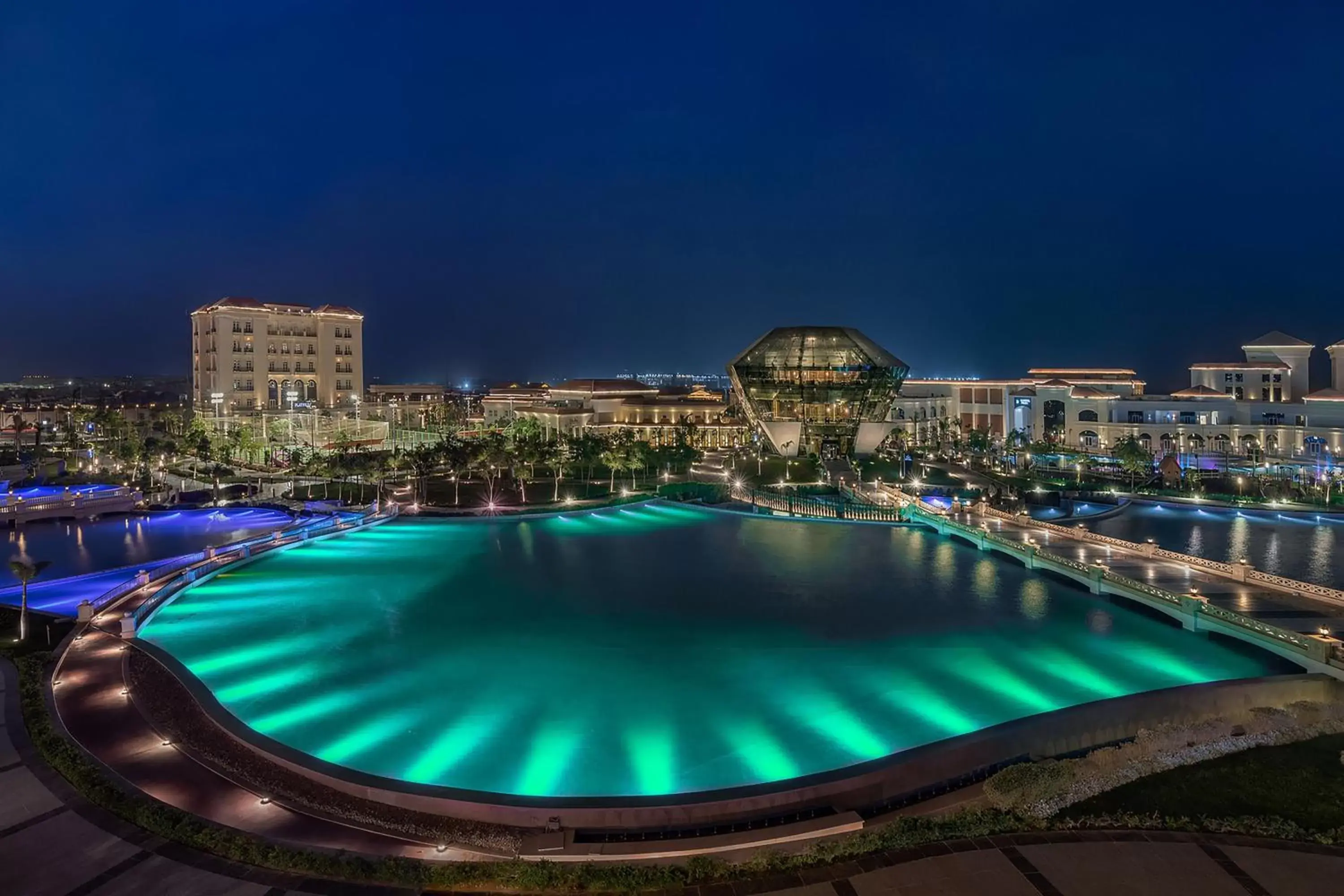 Property building in The St. Regis Almasa Hotel, Cairo