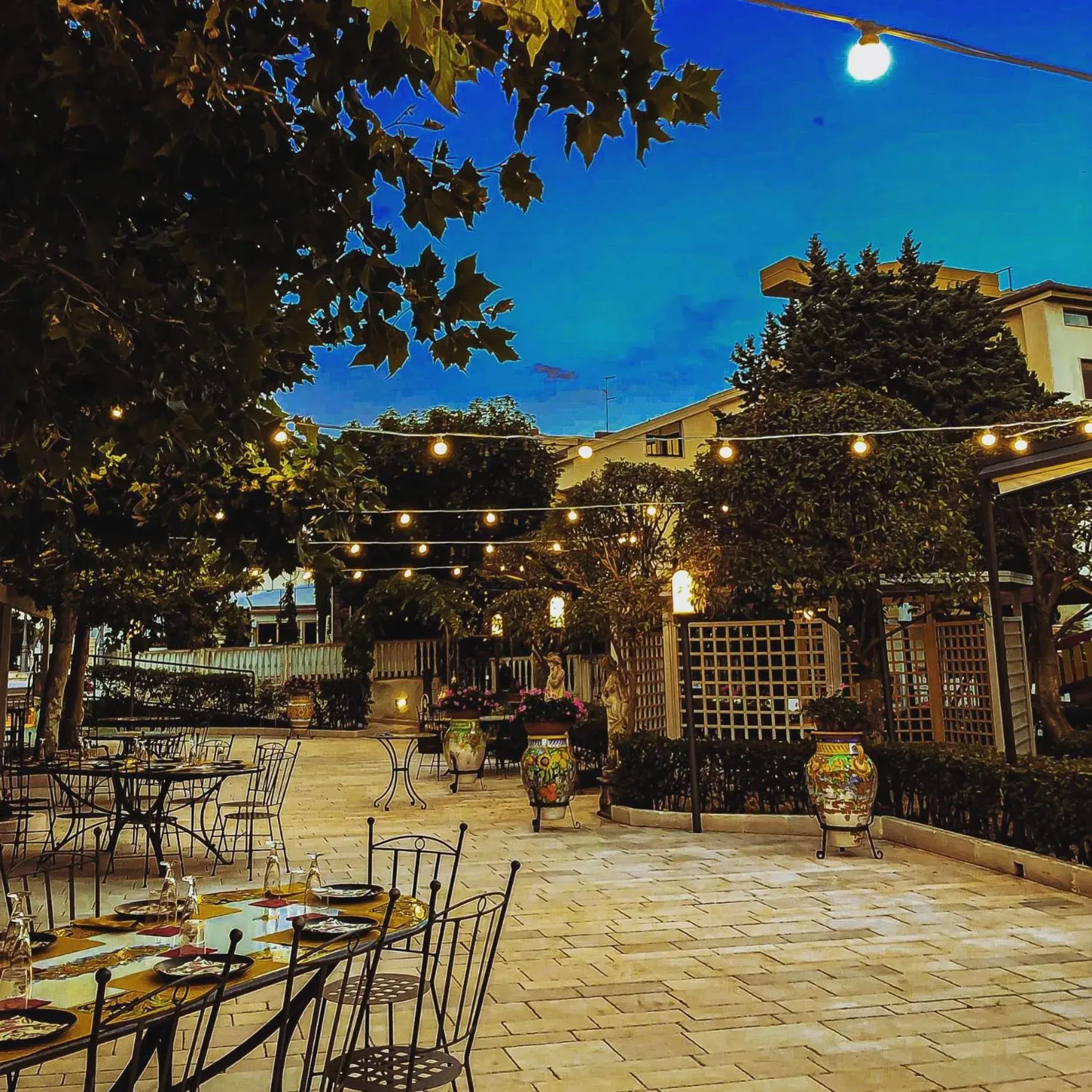 Garden in Hotel Parco Delle Rose