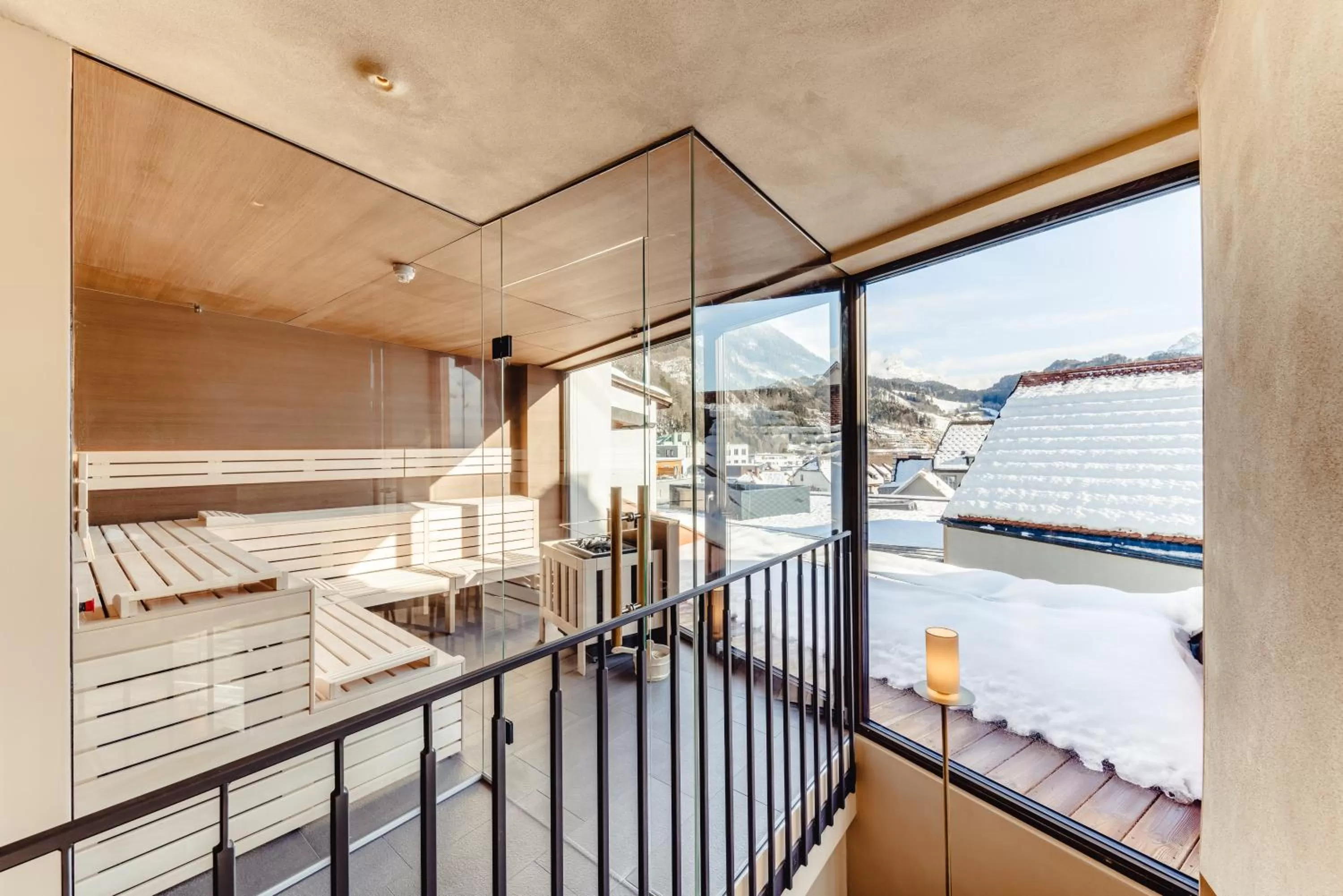 Spa and wellness centre/facilities in Boutique Hotel das TSCHOFEN