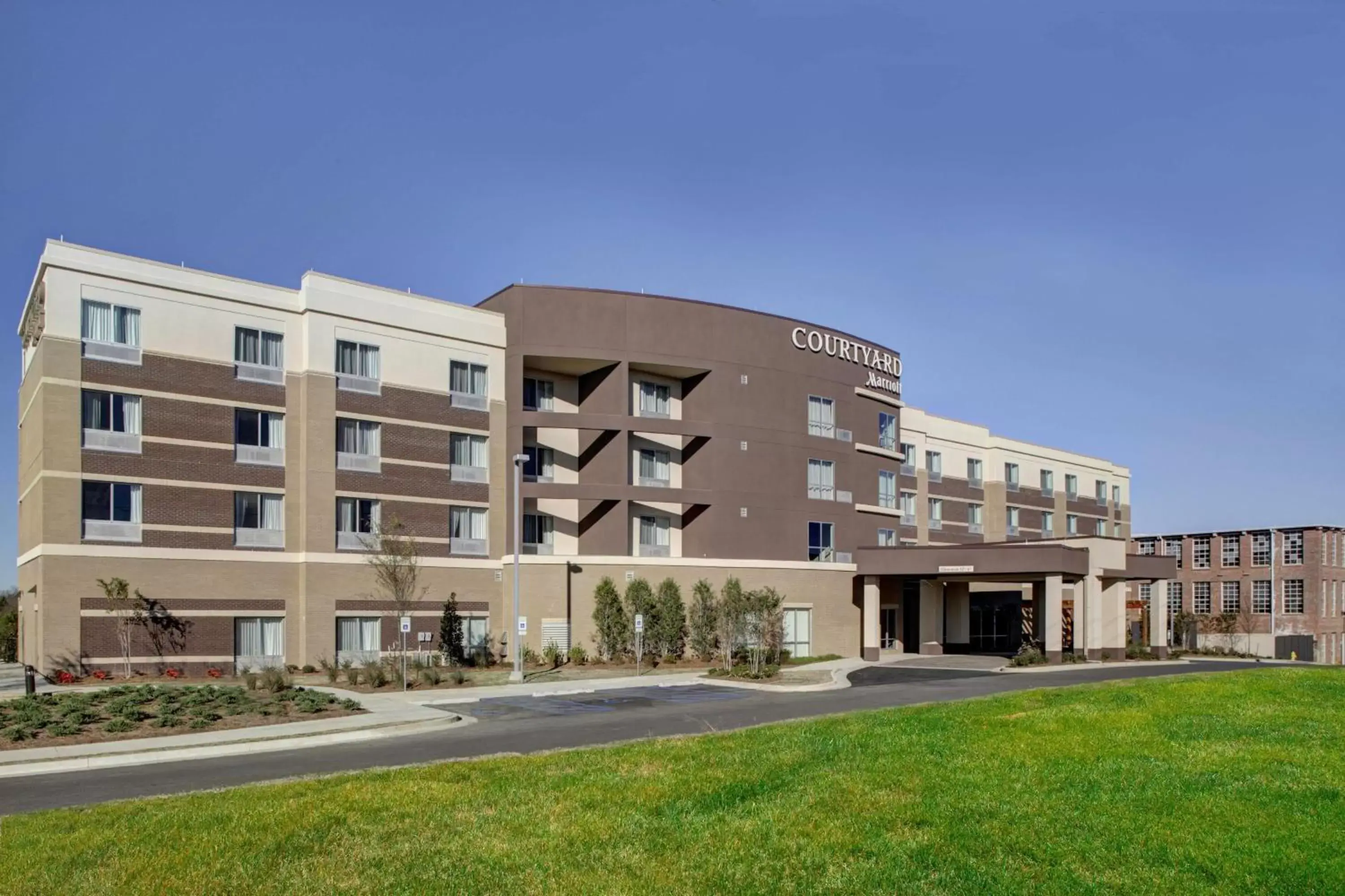 Property Building in Courtyard by Marriott Starkville MSU at The Mill Conference Center