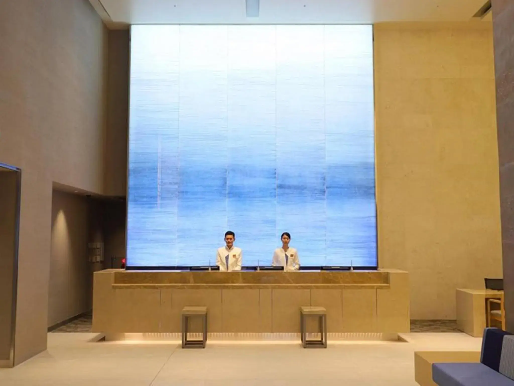 Lobby or reception in JR Kyushu Hotel Blossom Naha