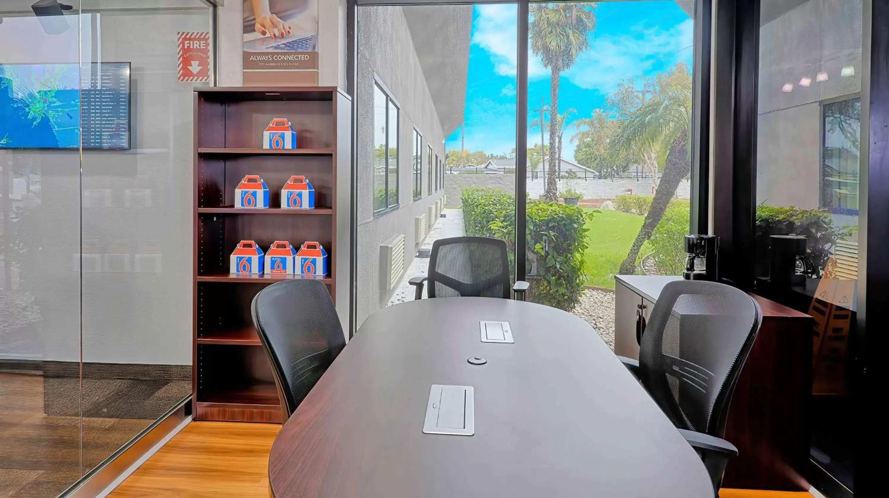 Meeting/conference room in Studio 6 Suites Los Angeles CA Los Angeles LAX