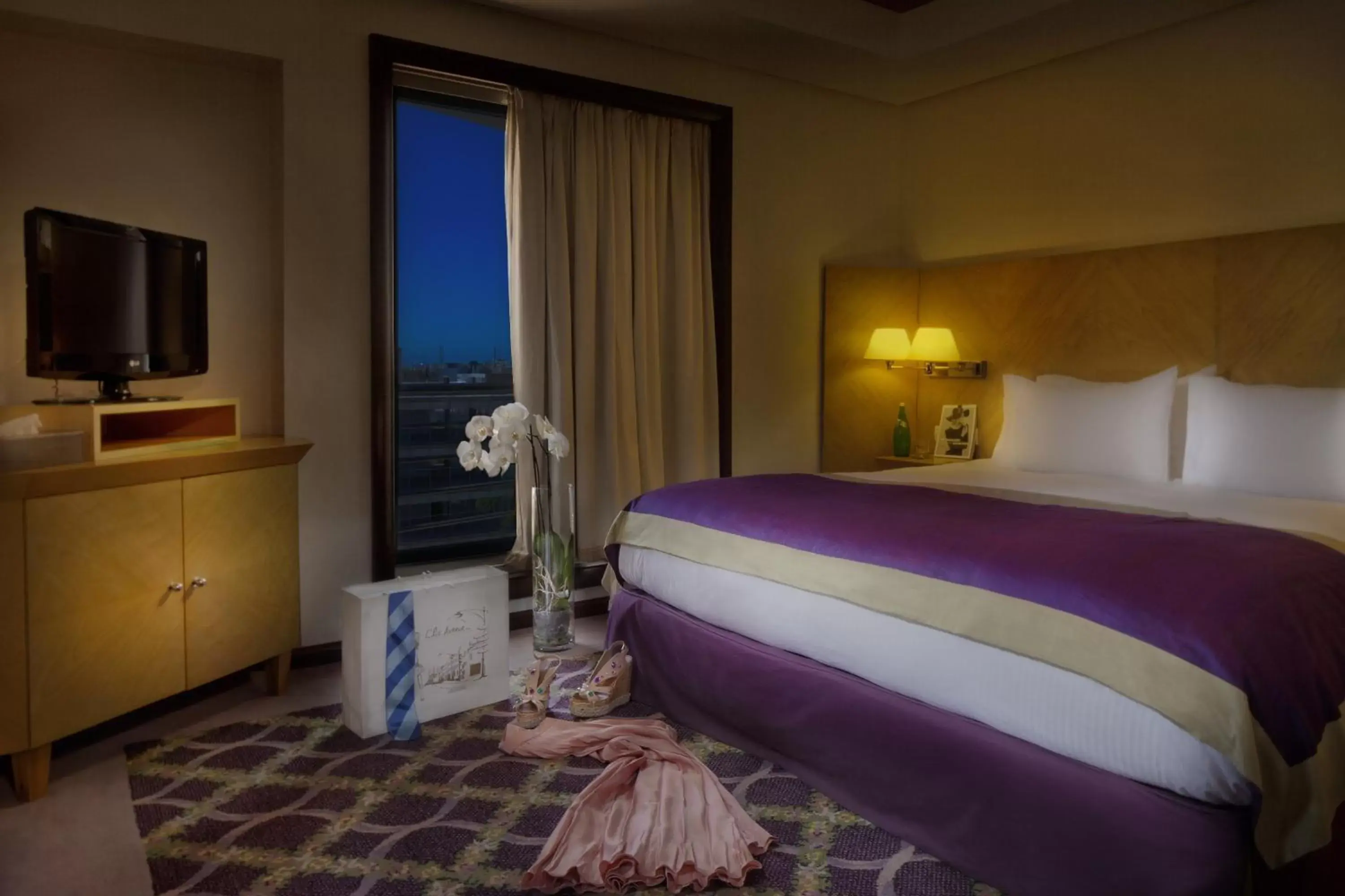 Bedroom, Bed in Hotel Le Diwan Rabat - MGallery