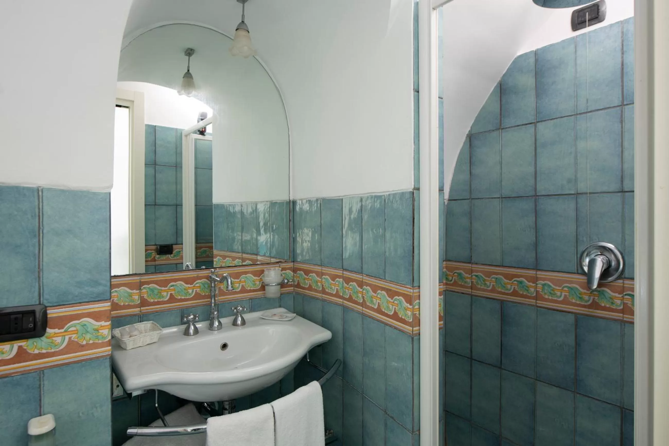 Bathroom in Hotel La Ninfa