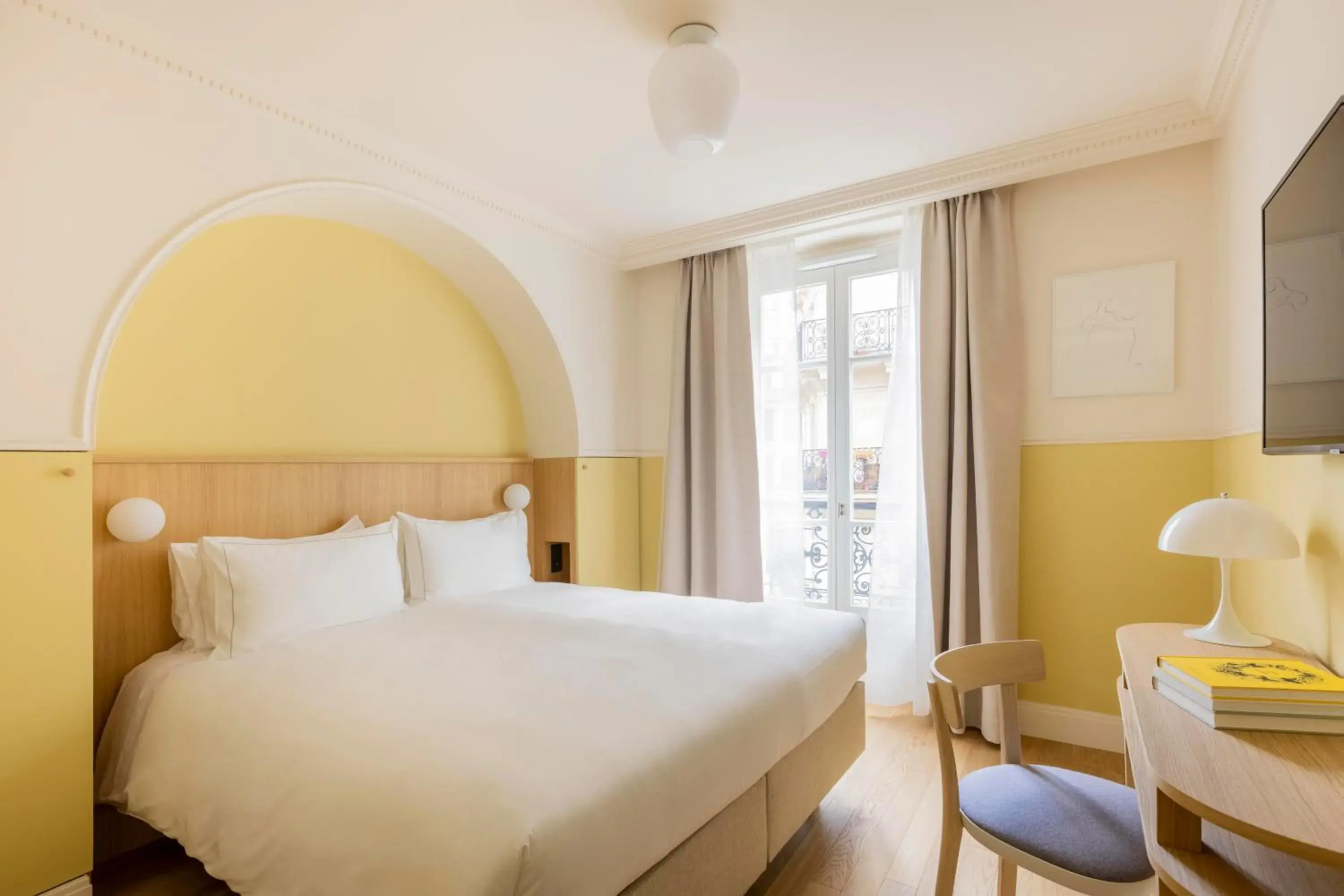 Bed in Hôtel Oratio
