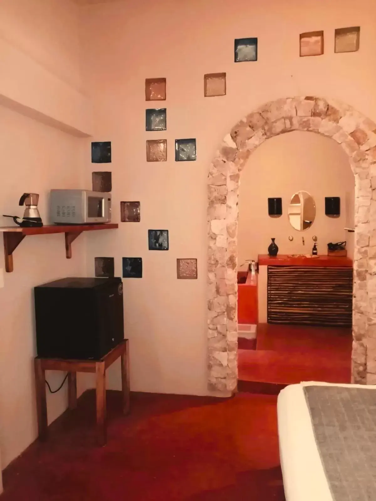 Bedroom in Hotel Refugio41