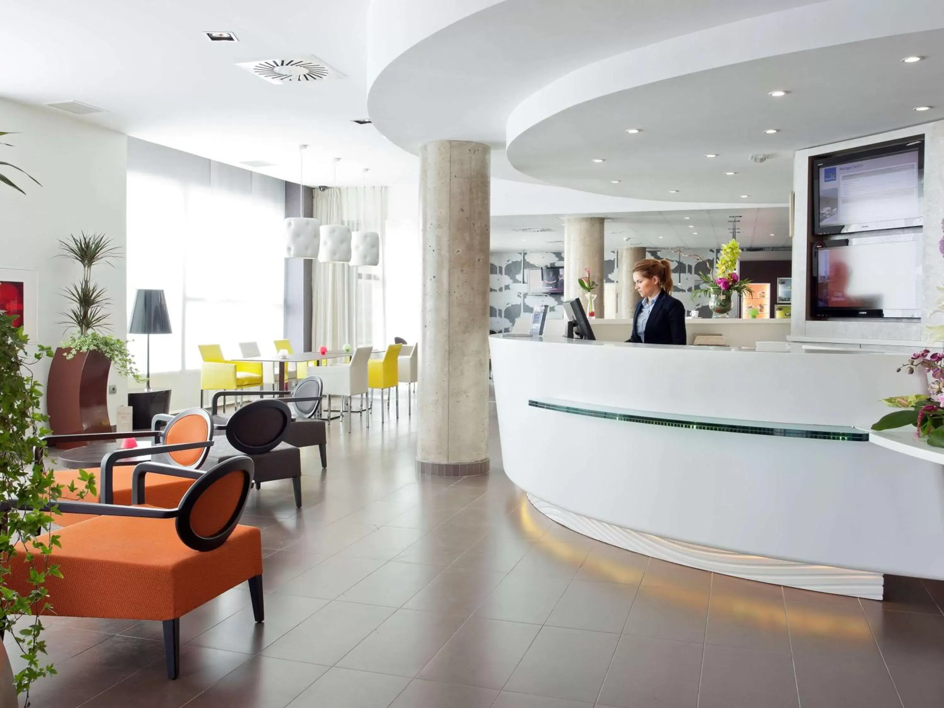 On site, Lobby/Reception in Novotel Suites Malaga Centro