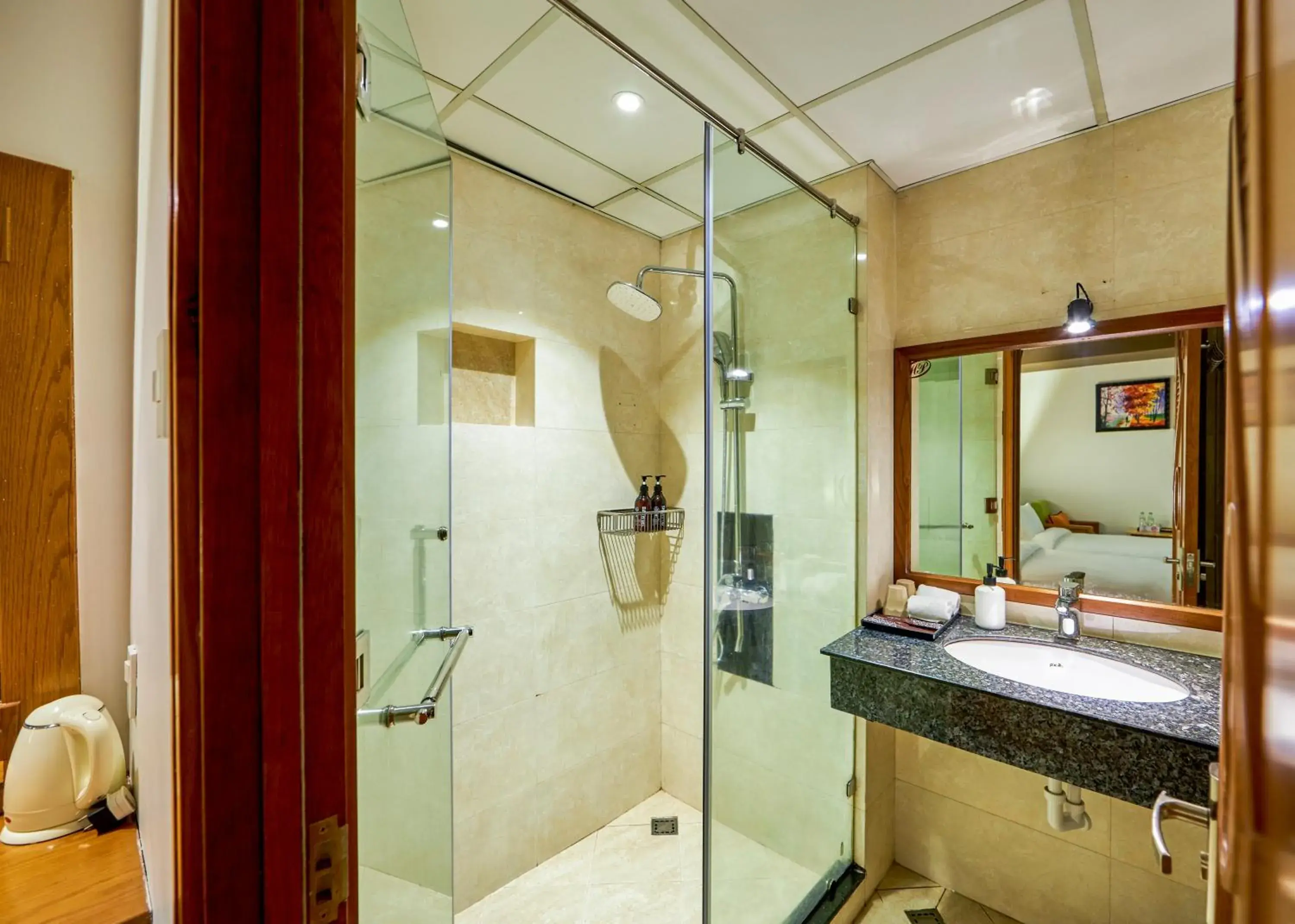 Shower, Bathroom in The Noble Swan Hotel Saigon