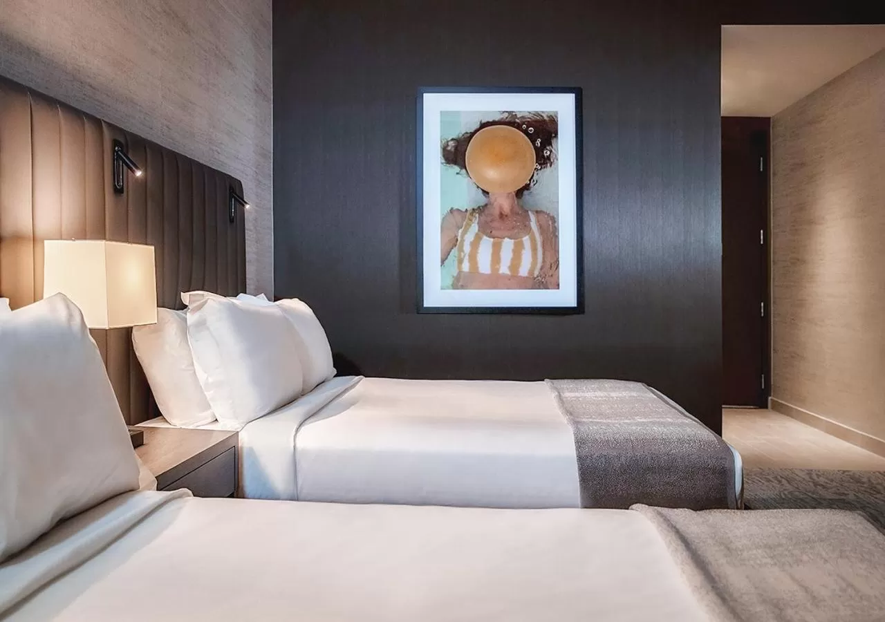 Bed in THesis Hotel Miami Coral Gables, Curio Collection by Hilton