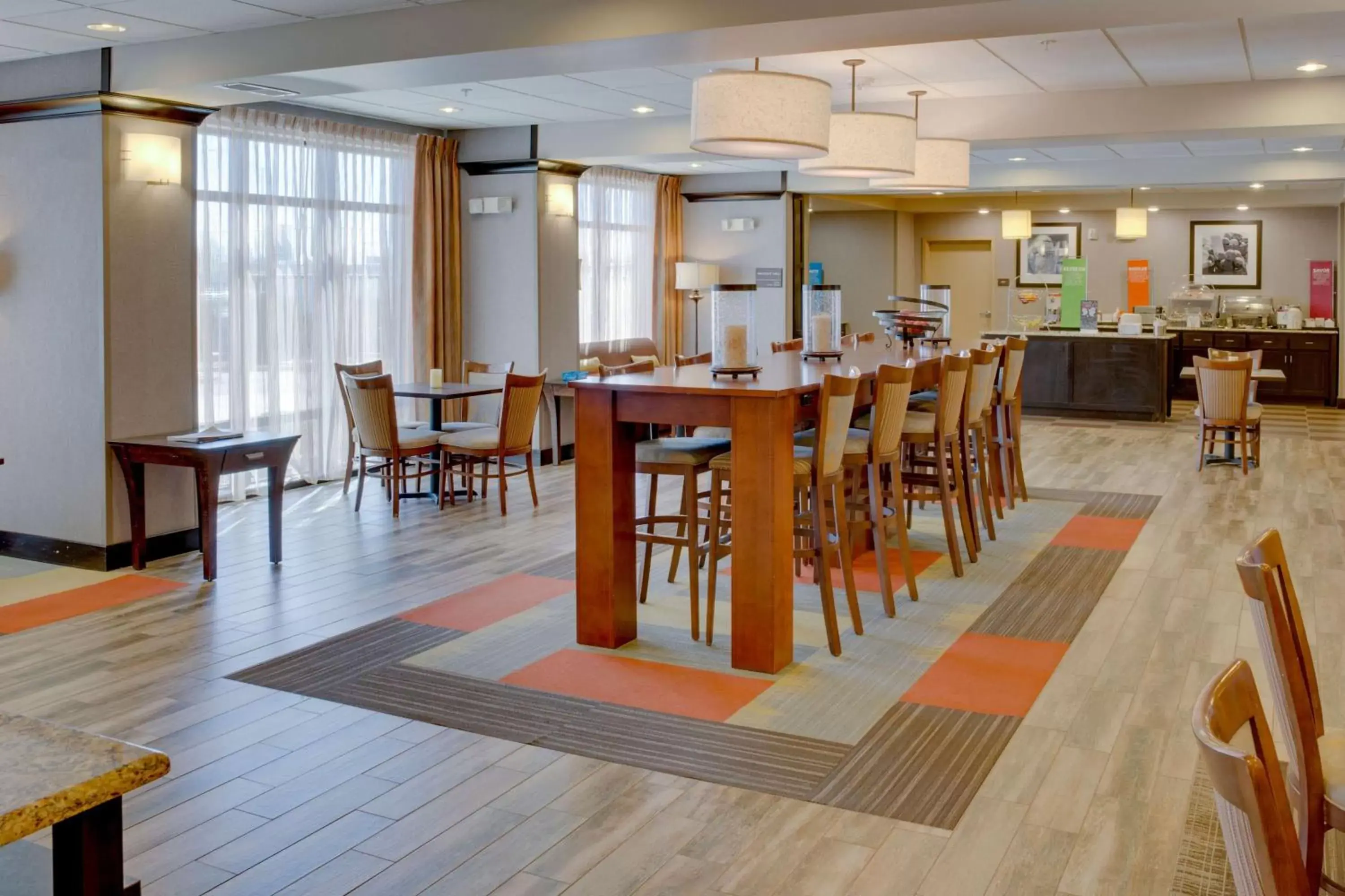 Lobby or reception, Restaurant/Places to Eat in Hampton Inn Chickasha